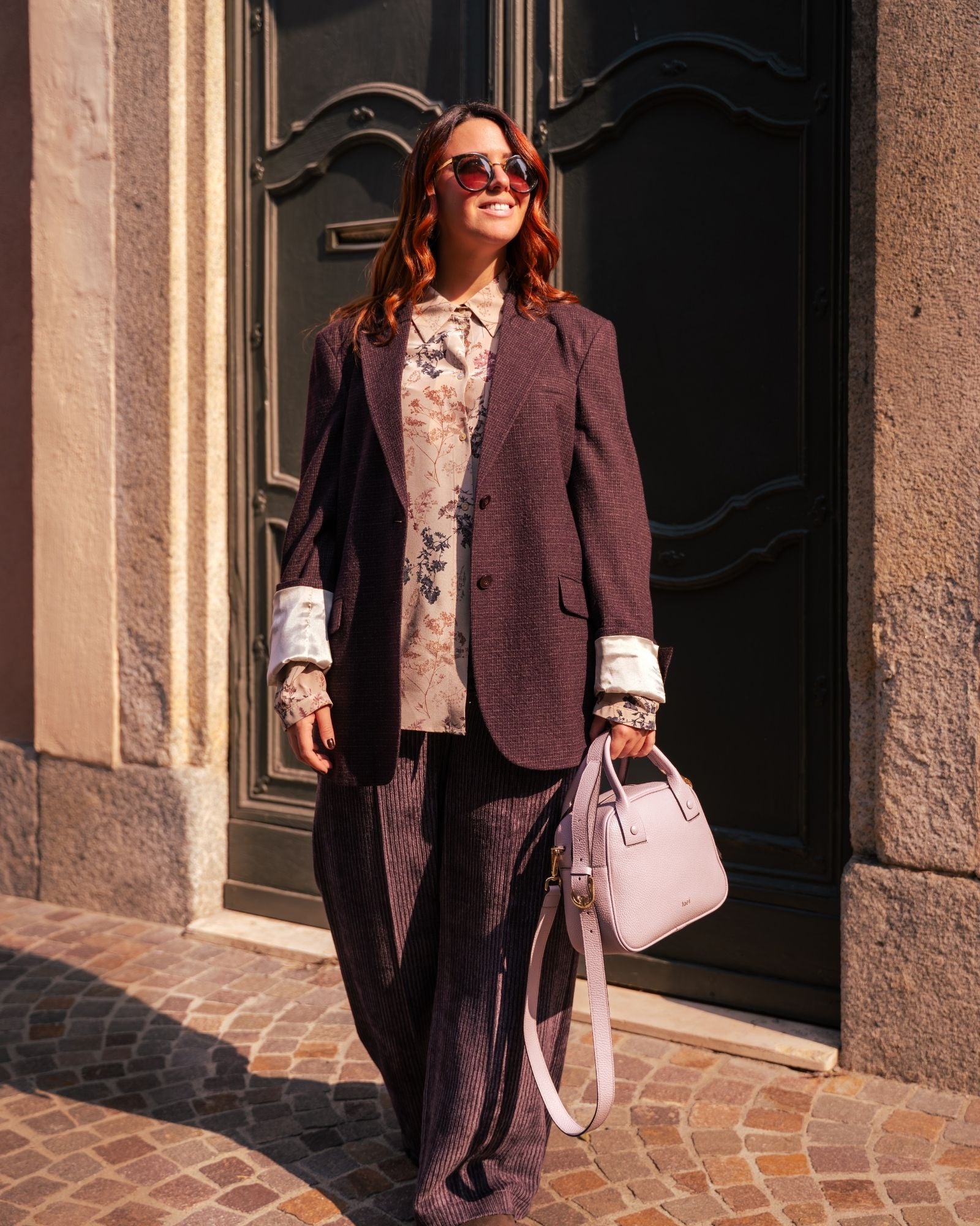 Blazer Wool Microcheck