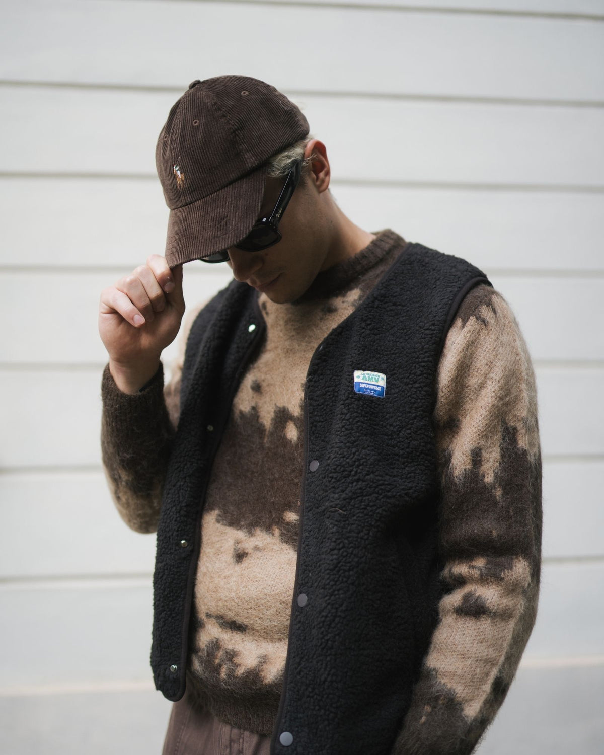 Mohair Splatter Sweater