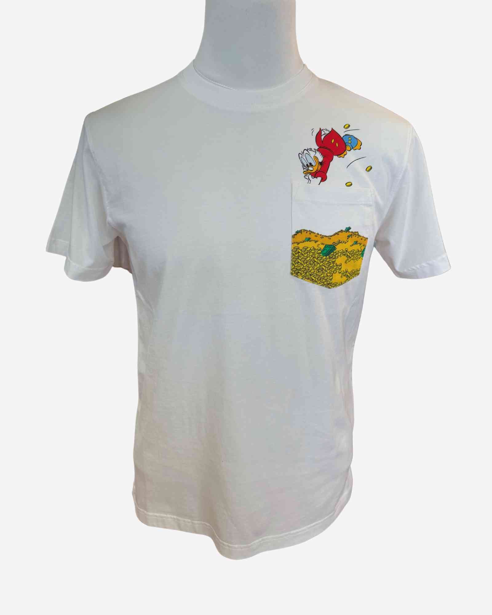 Cotton T Shirt With Front