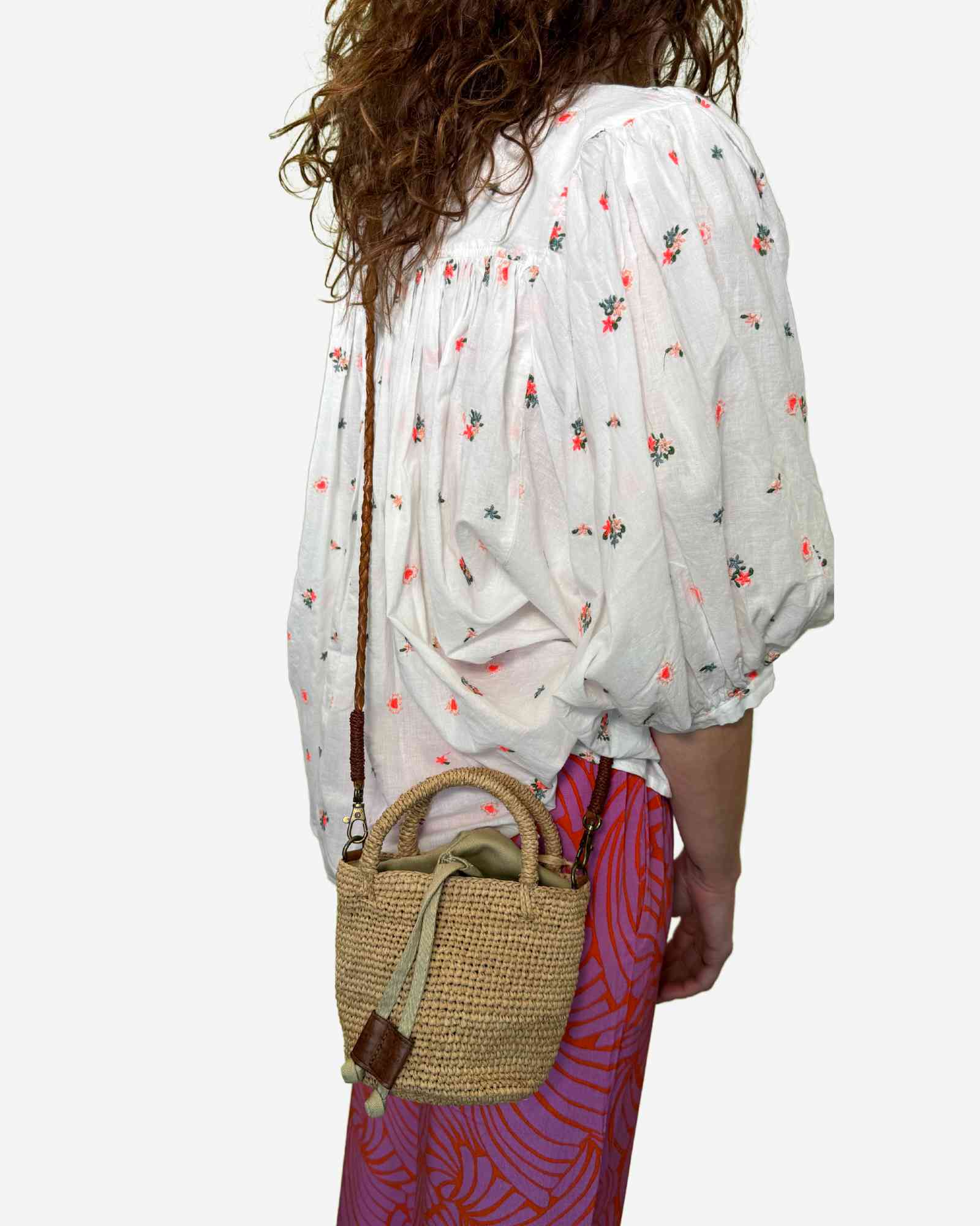 Borsa In Rafia Garana Tea