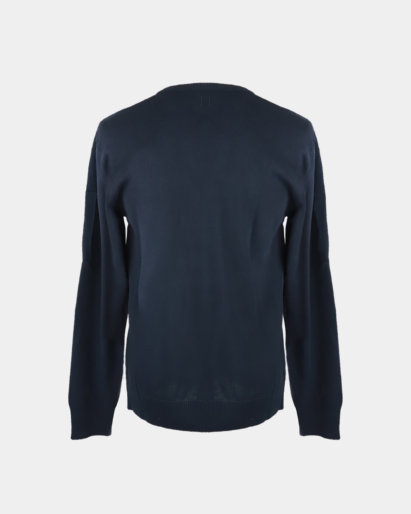 Cotton Crepe Crew Neck Lens Knit