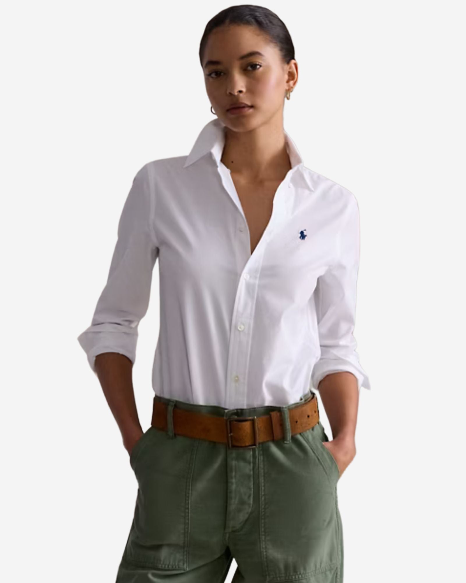 Long Sleeve Button Front Shirt