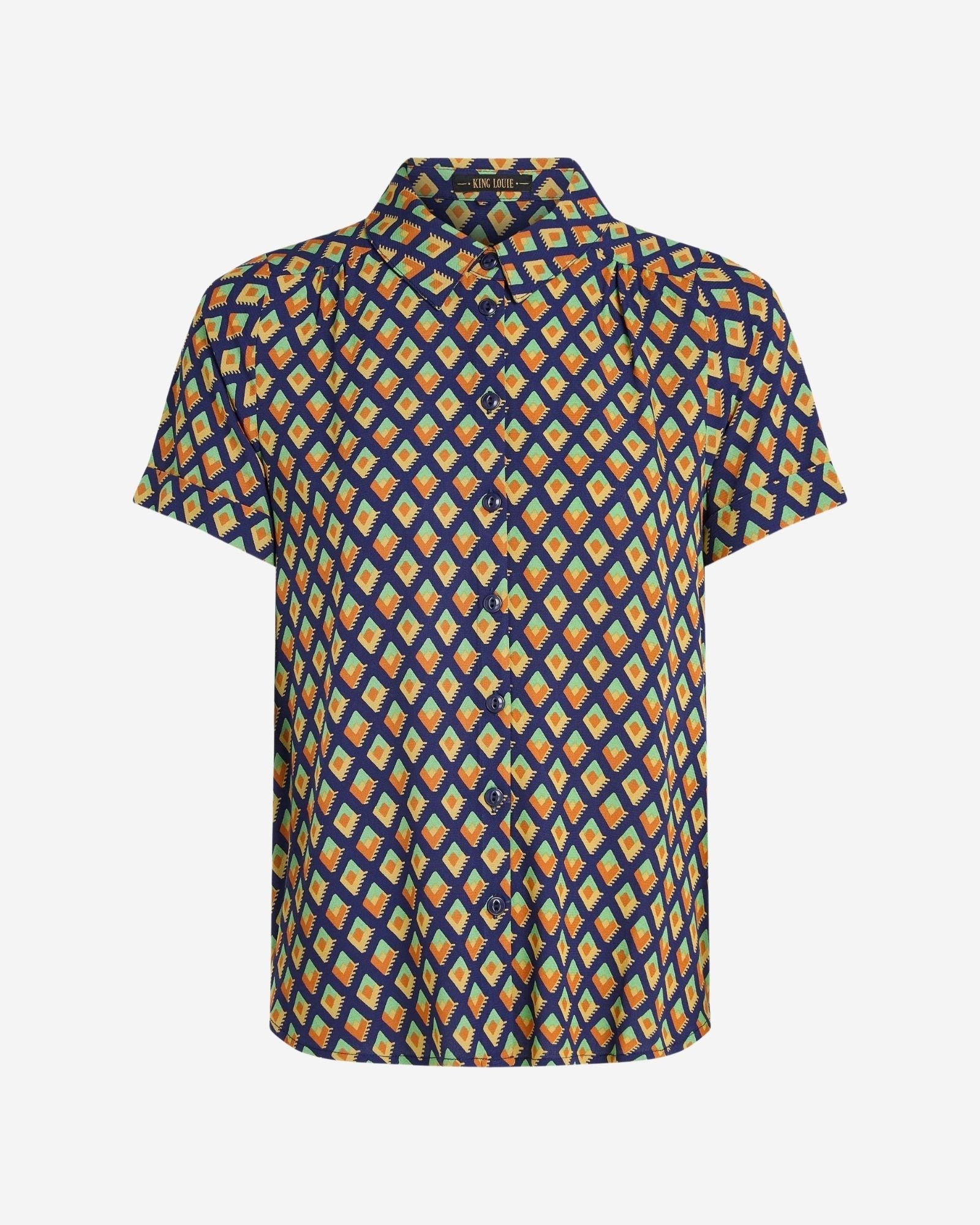 Maisie Blouse Pebble Woven
