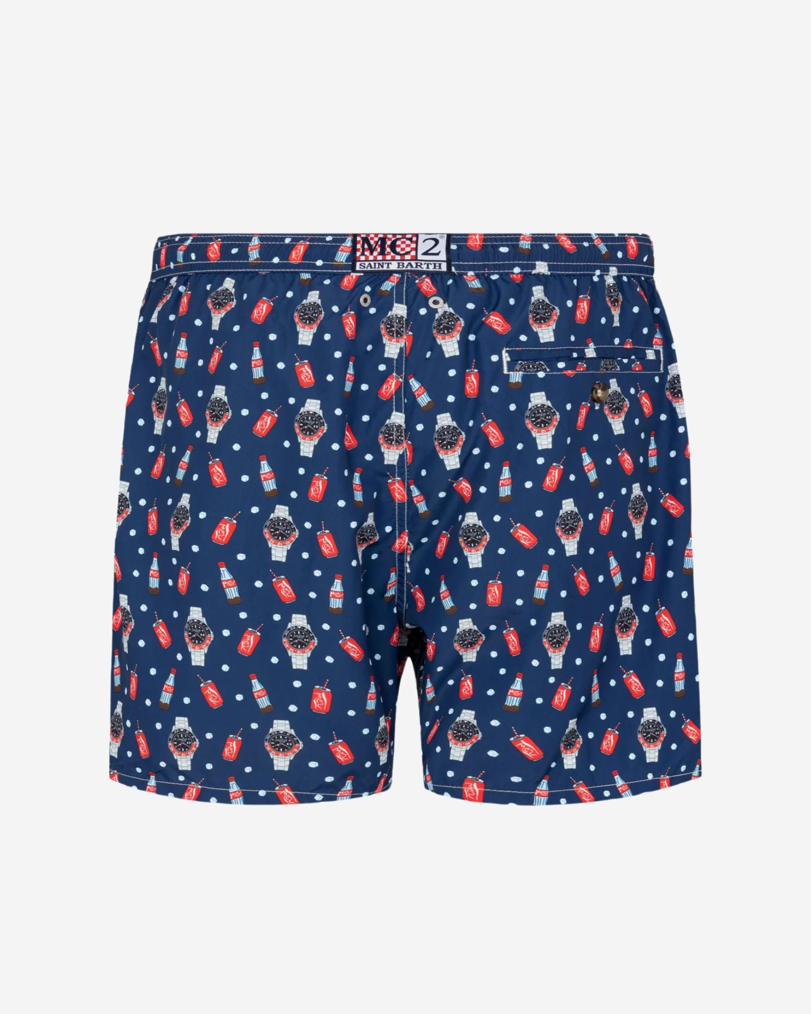 Ultralight Swim Short Watch Red