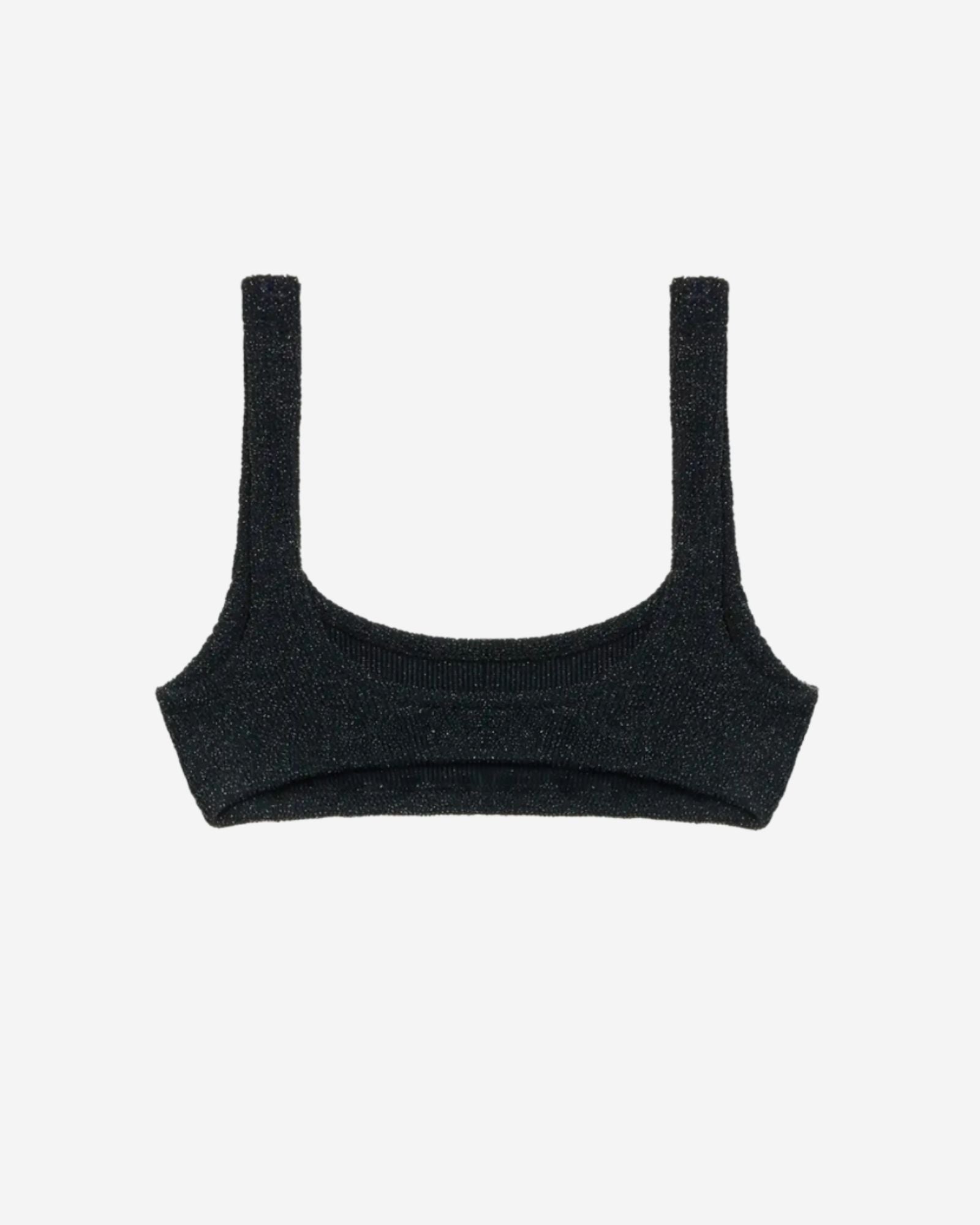Crinkle Bralette Bikini Top