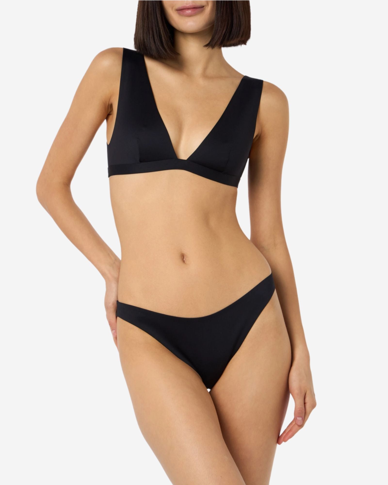 Heatsealed V-Neck Line Top