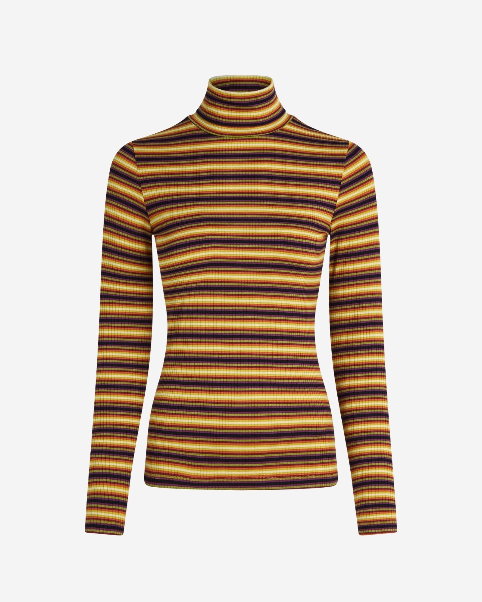 Roll Neck Top Eira Stripe