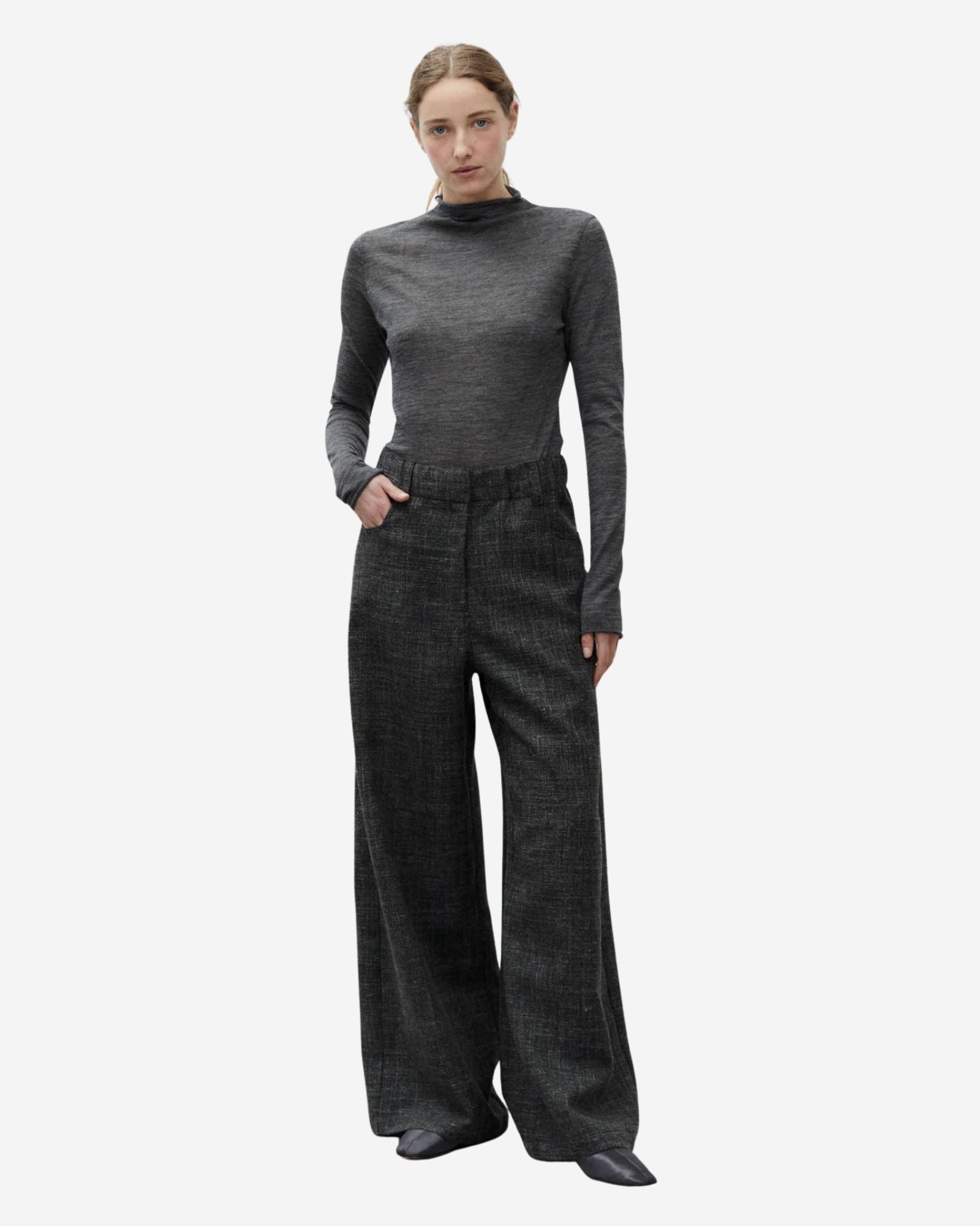 Pantalone Ampio Wool