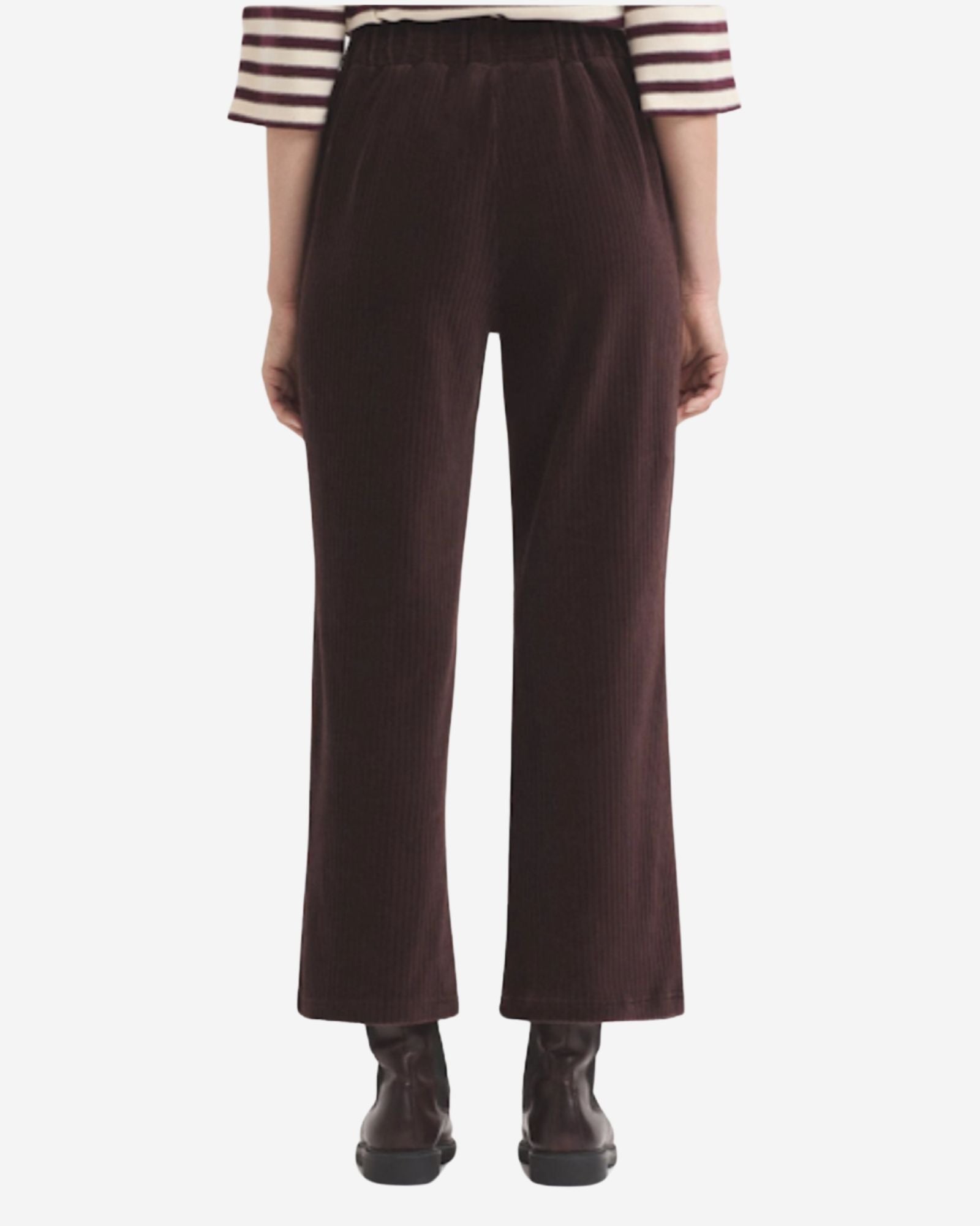Elastic Corduroy Pants