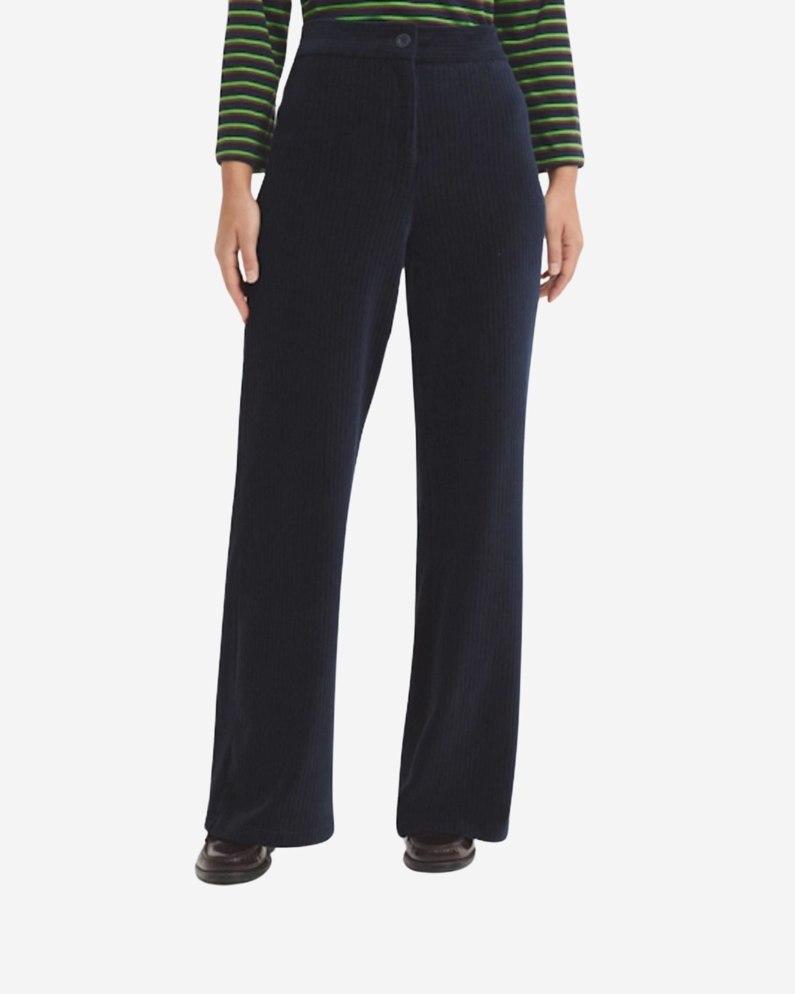 Elastic Corduroy Pants