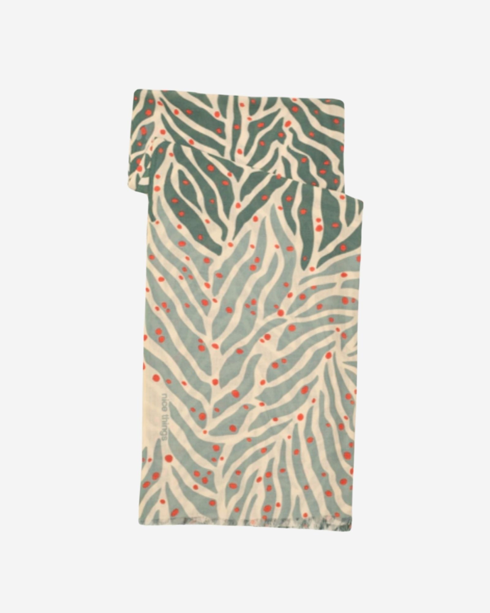 Zebra Print Foulard