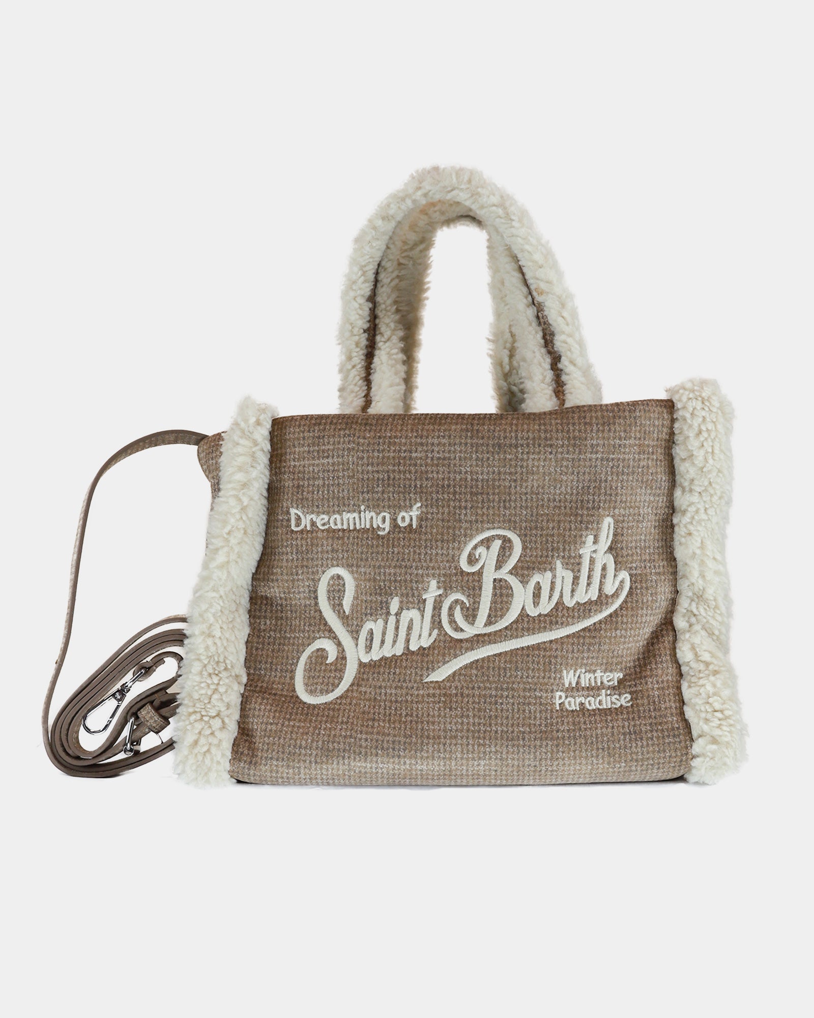 Colette Shearling Pied De Poule