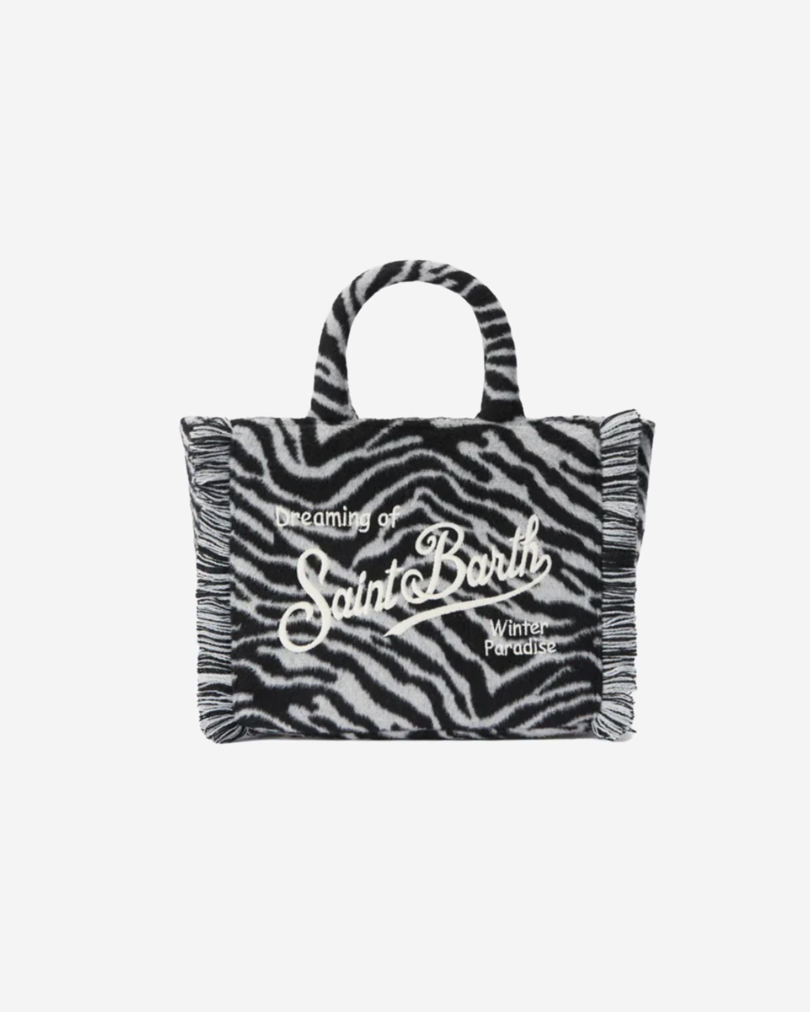Vanity Mini Felt Zebra