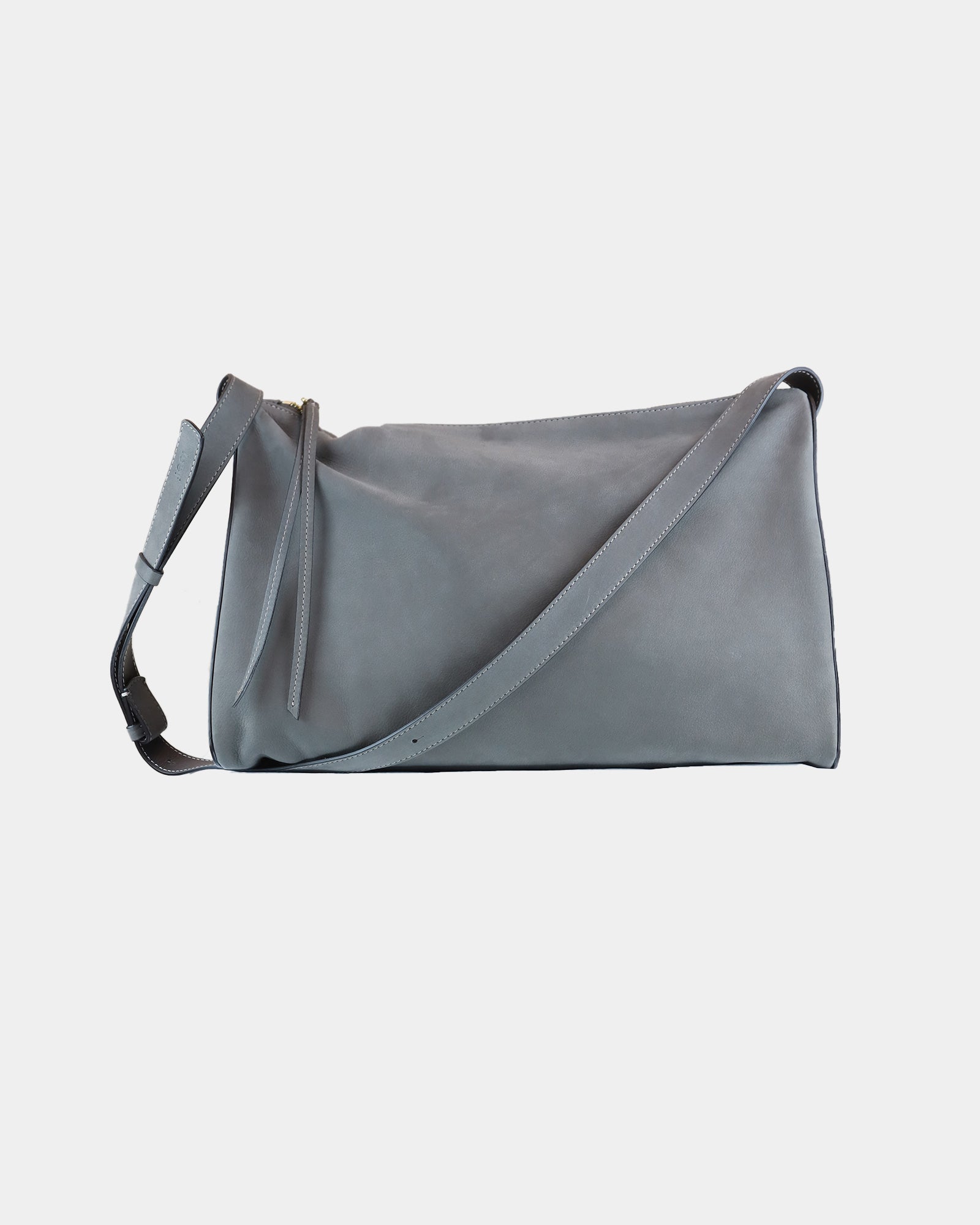 Borsa Tracolla Sacca Pelle Nabuck