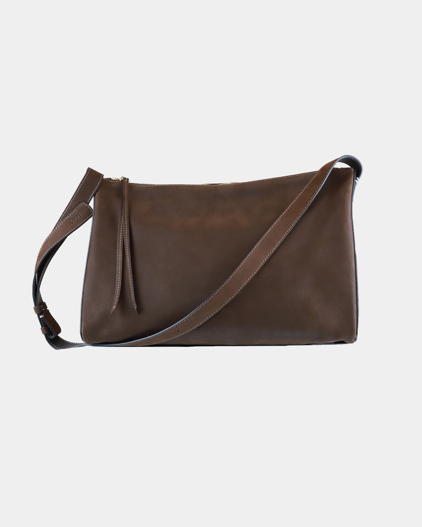 Borsa Tracolla Sacca Pelle Nabuck