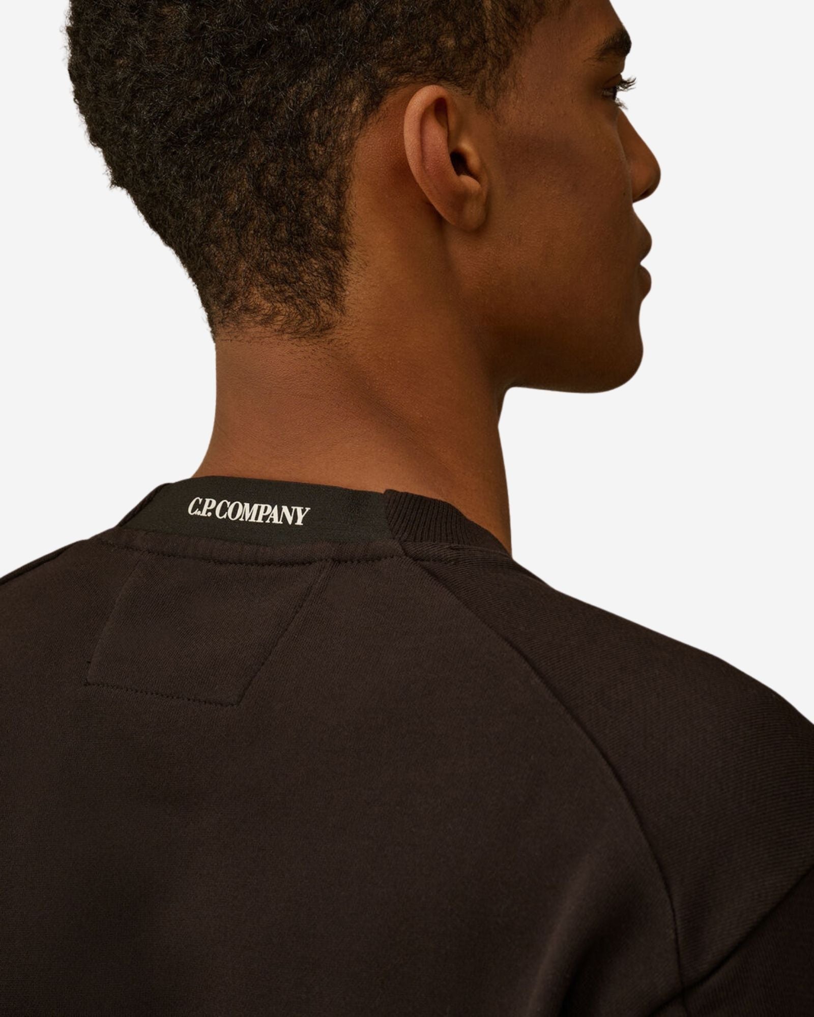 Sweatshirts Crew Necki In Diagonal Raised Fleece
