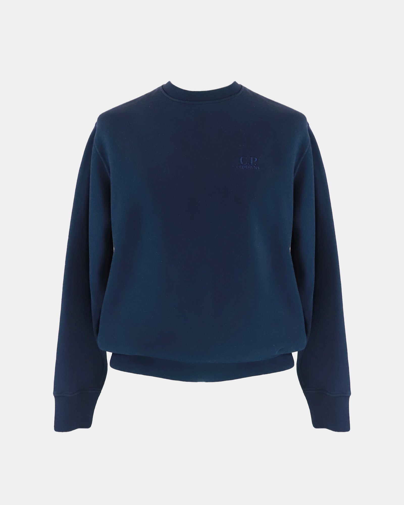 Sweatshirts Crew Neck In Brushed Emeriuzed Diagonal Fleece