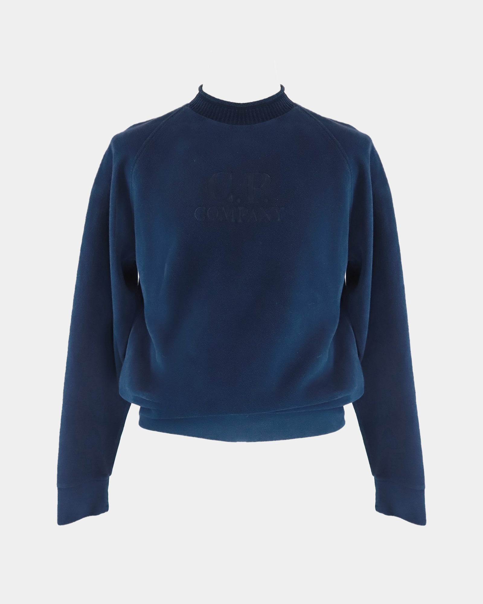 Sweatshirts Crew Neck In Brushed Emerized Diagonal Fleece