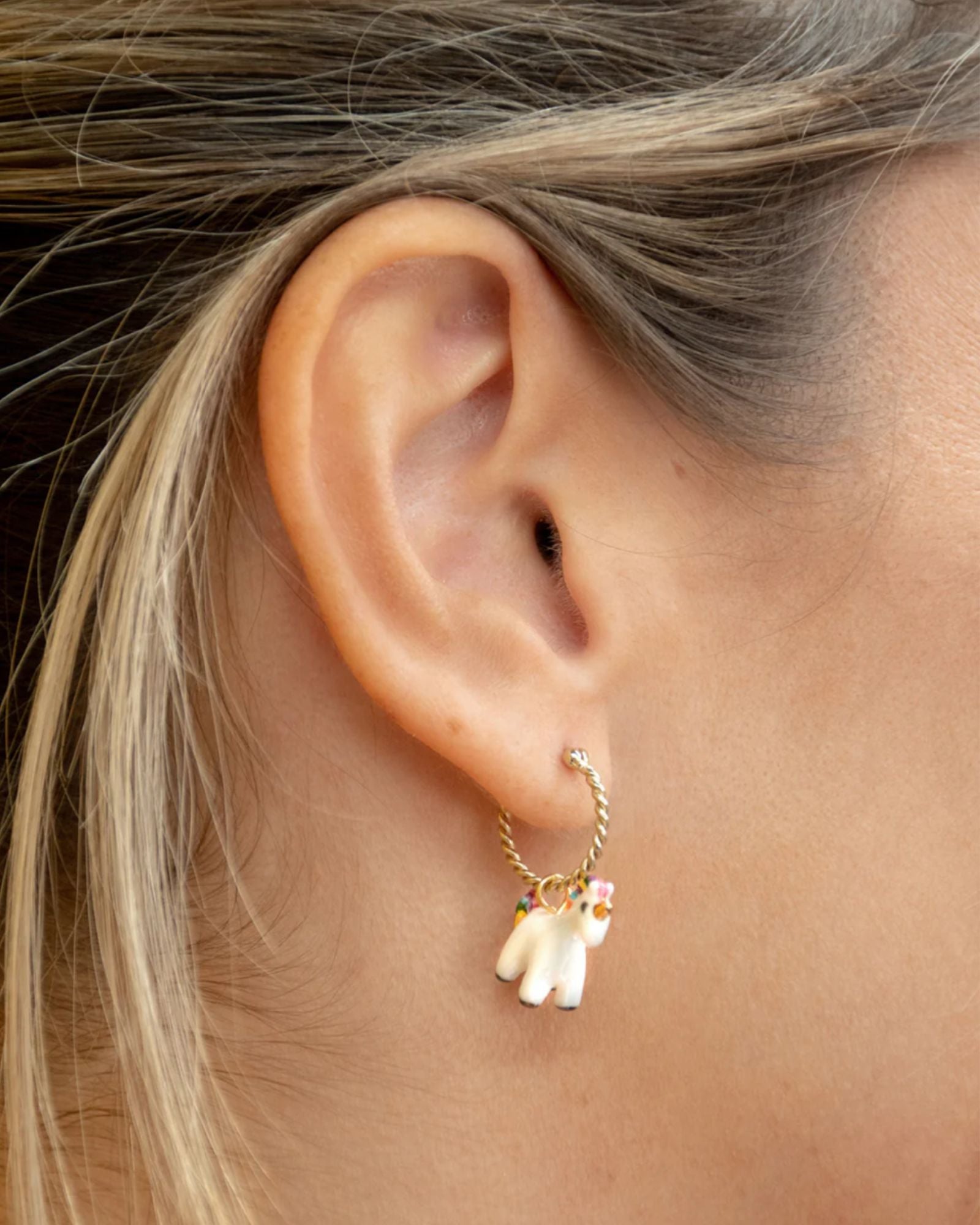 Unicorn Mini Earring