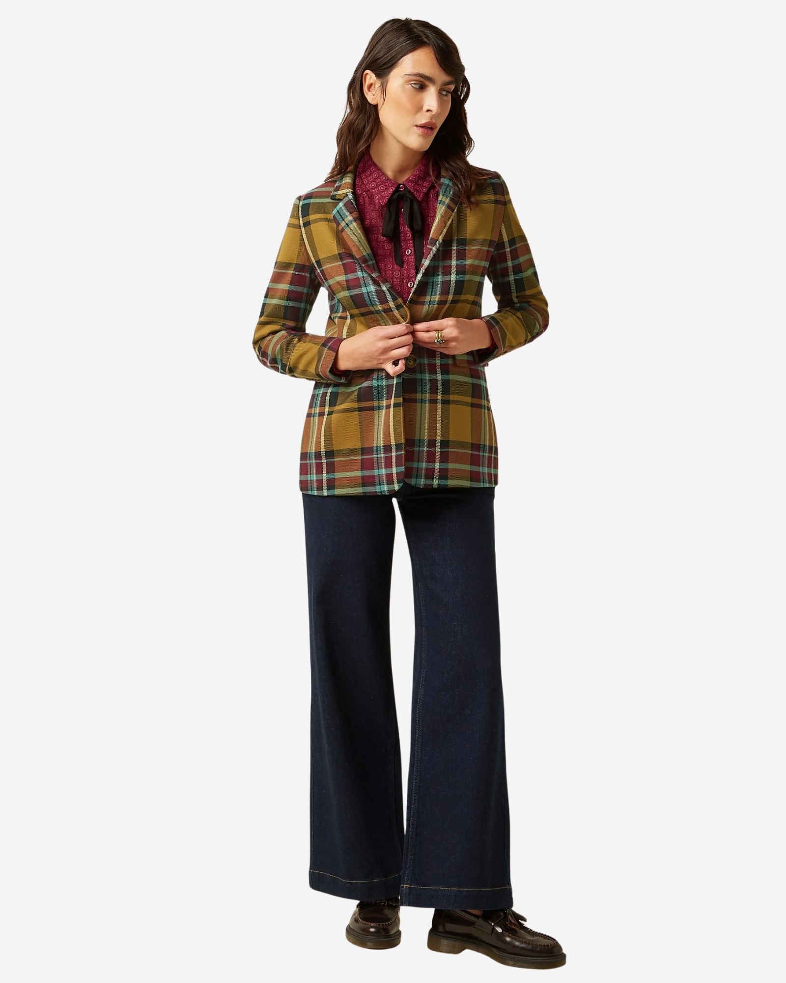 Daisy Blazer Caroll Check