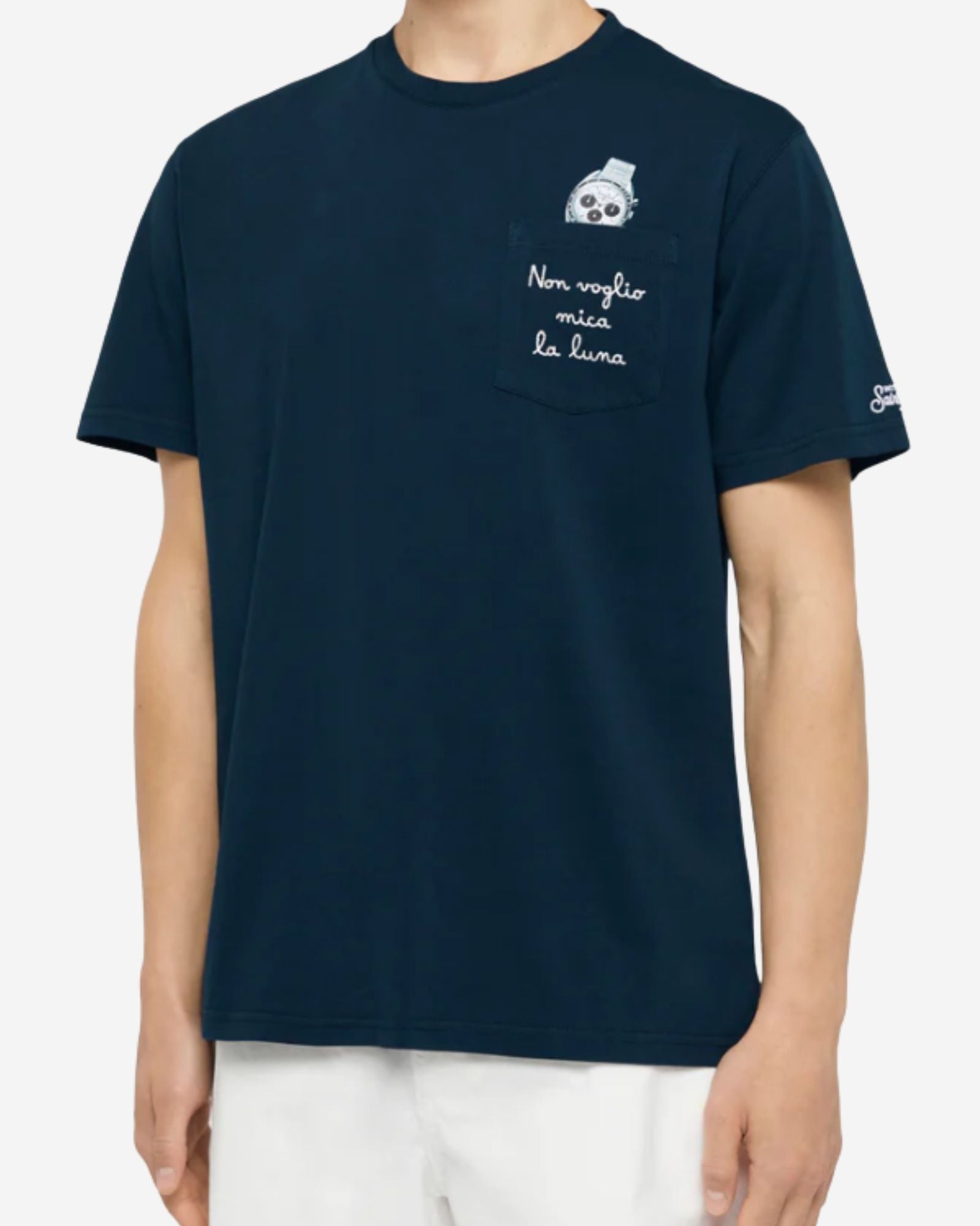T-Shirt With Front Pocket Luna