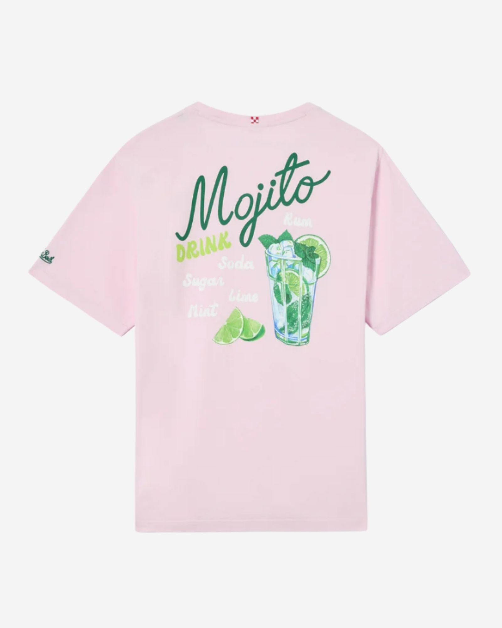 T-Shirt With Front And Black
