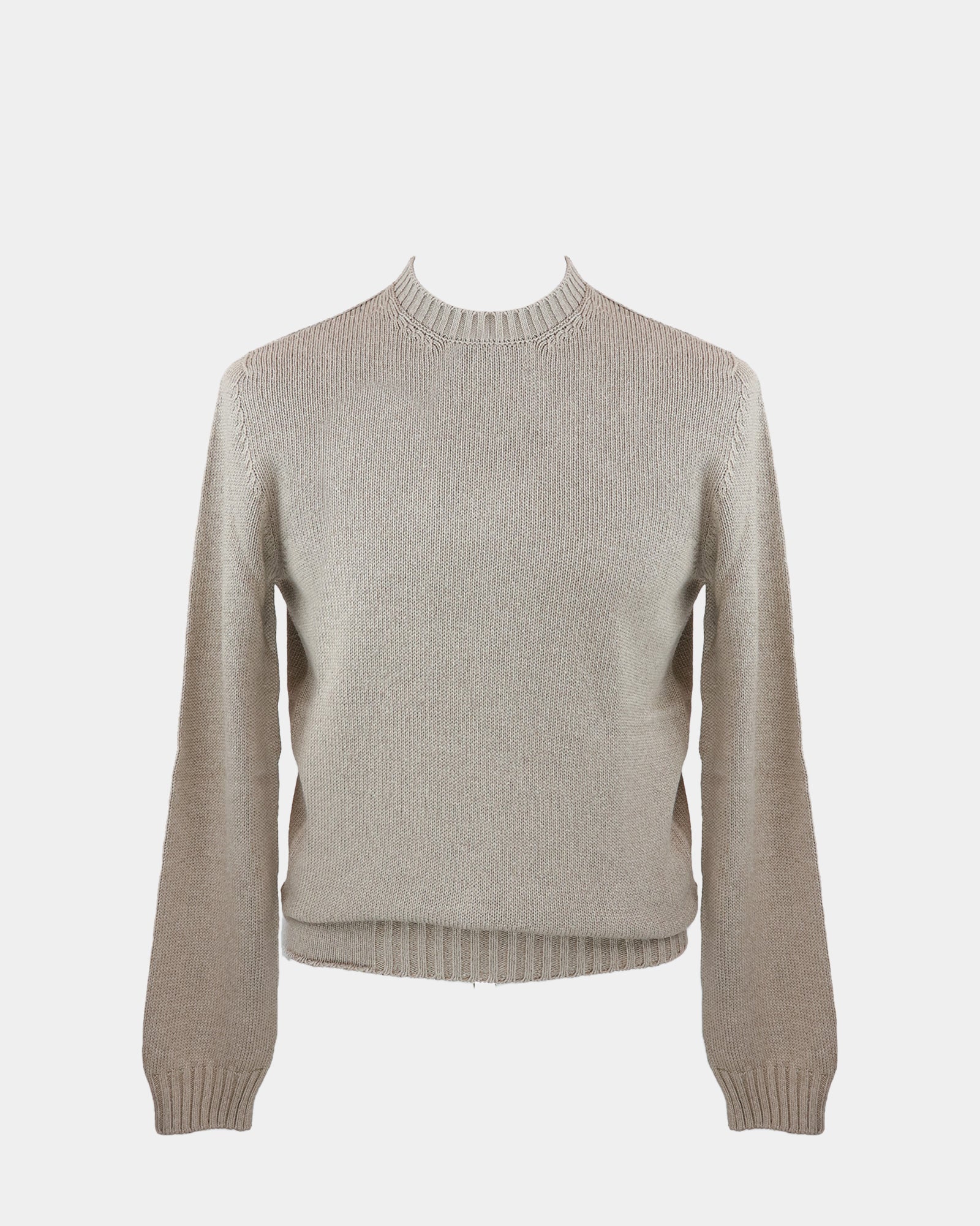 Girocollo Cotone E Seta