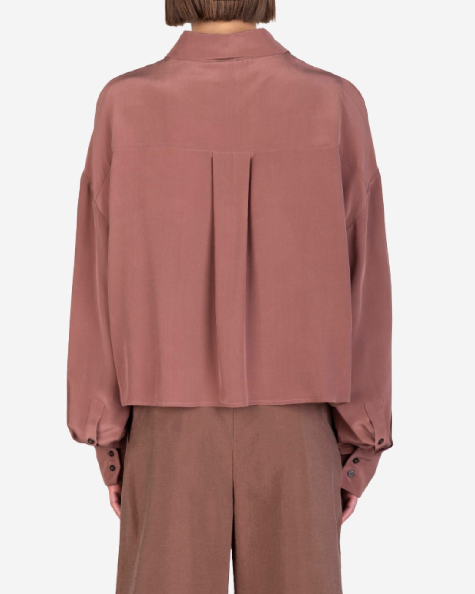 Camicai Seta Mano Sale Crop