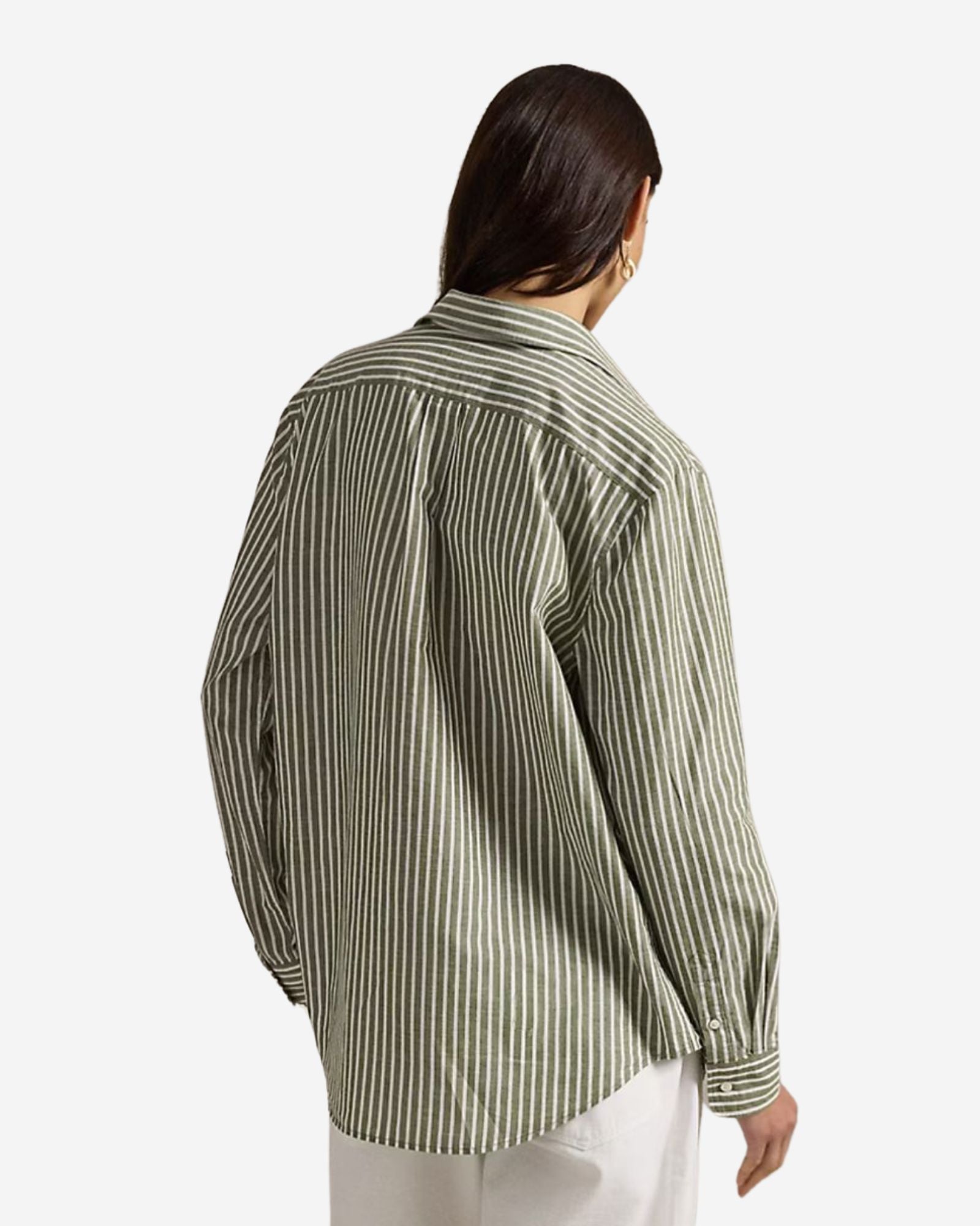 Camicia In Lino E Cotone