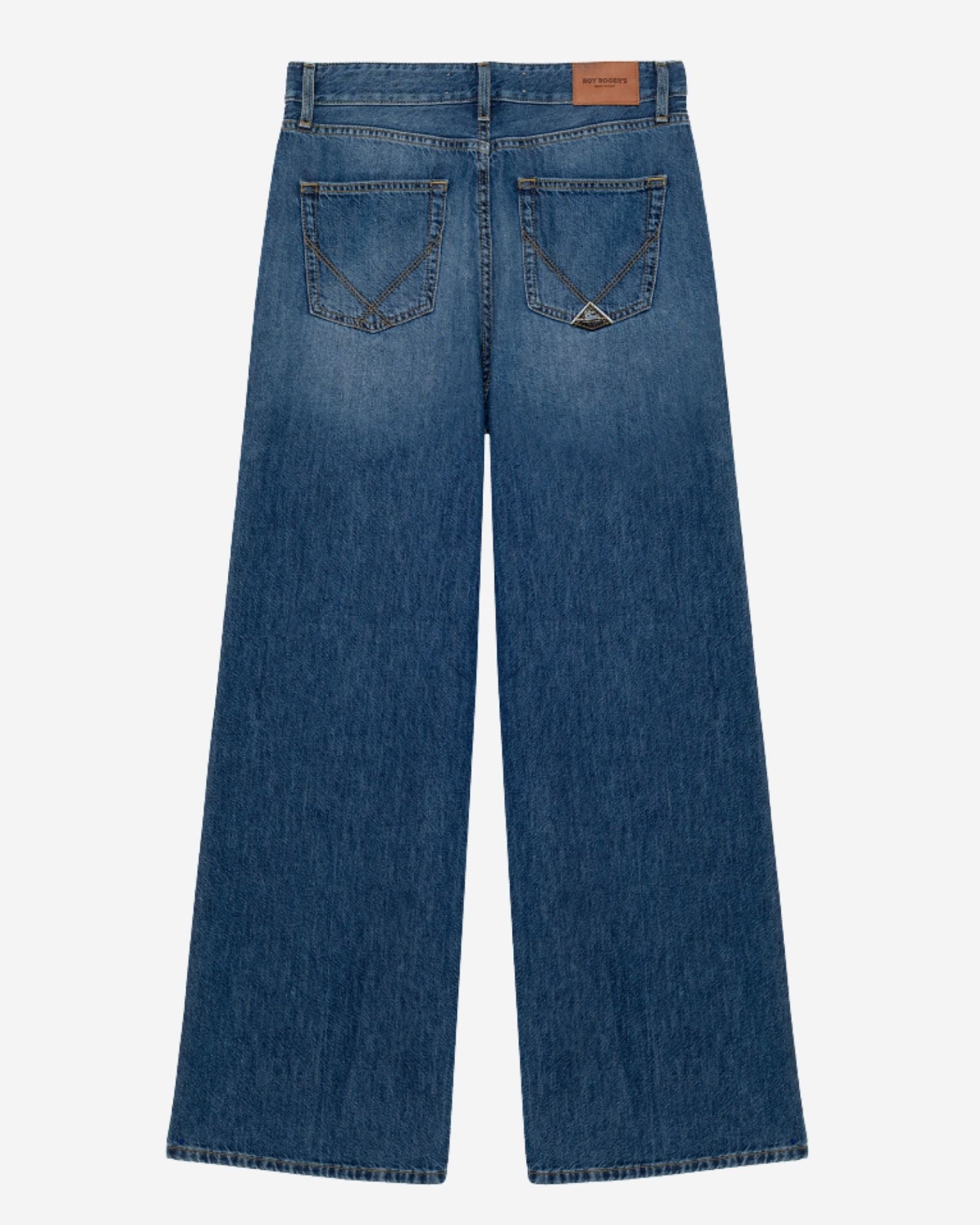 Super Wide Denim Cotton Linen Lyocell