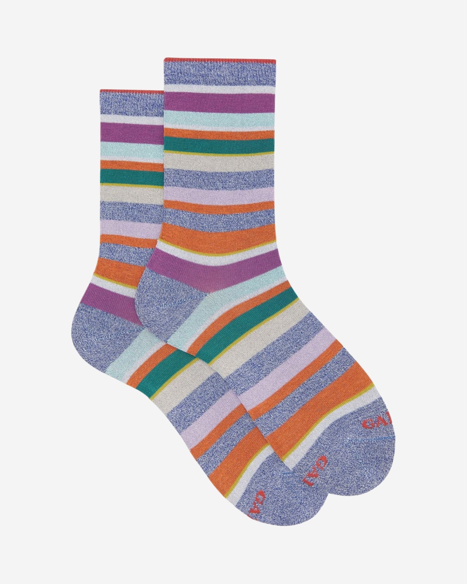 Calca Donna Cort Righe Lurex