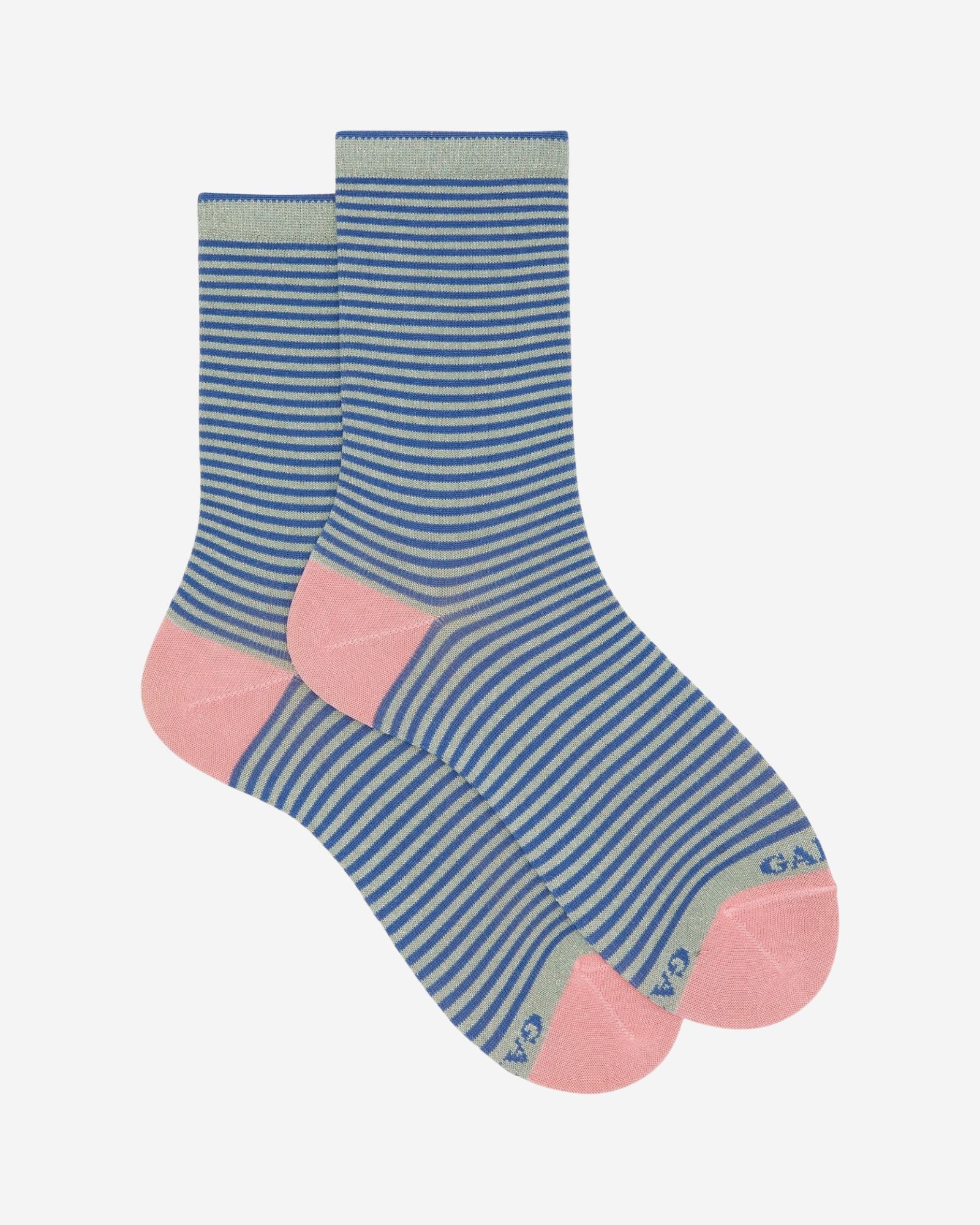 Calza Donna Corta Righe Windsor