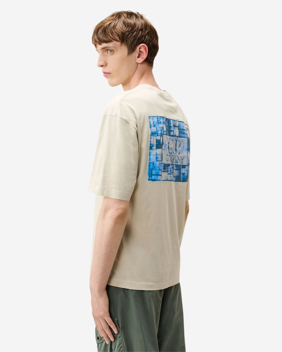 30/1 Jersey Short Sleeve Chest-Back Logo Tshirt