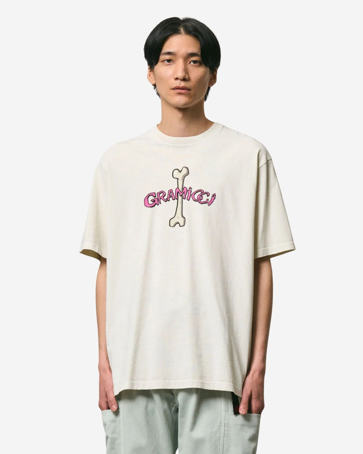 Bone Tee Pigment Dyed