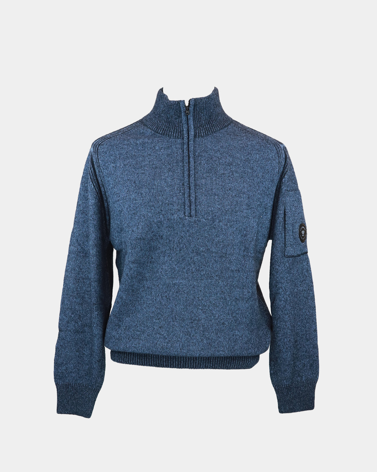 Knitwear Polo Collar In Fleece Knit