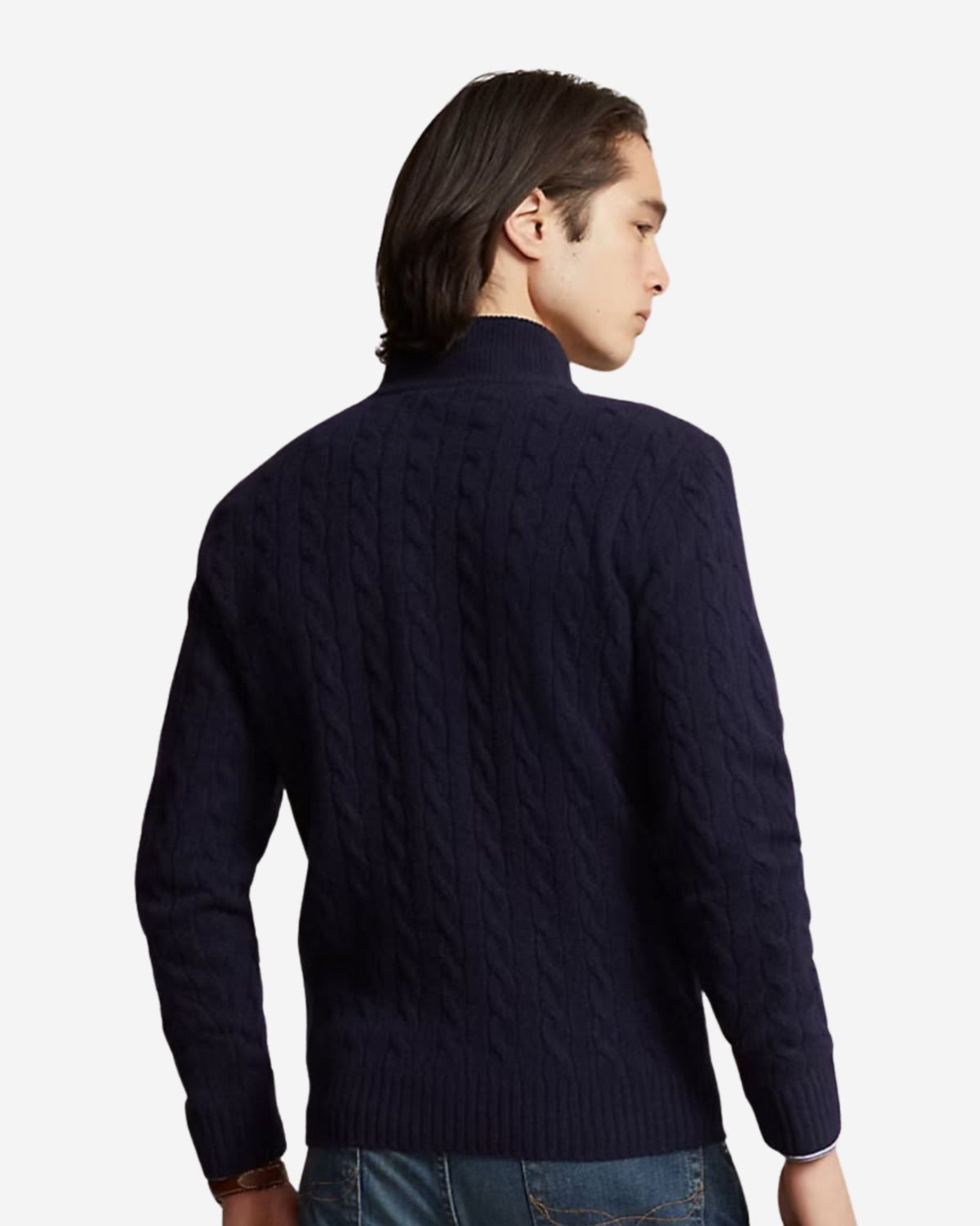 Lscablehzpp-Long Sleeve-Pullover