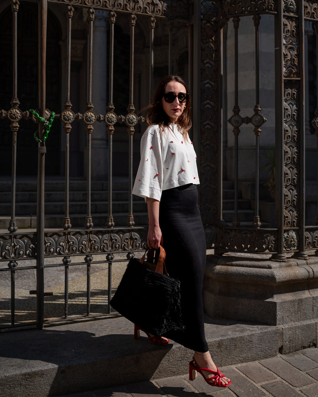 Borsa In Rafia Onja Nera