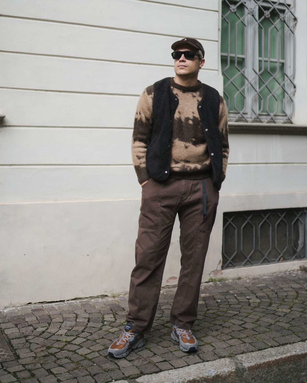 Mohair Splatter Sweater