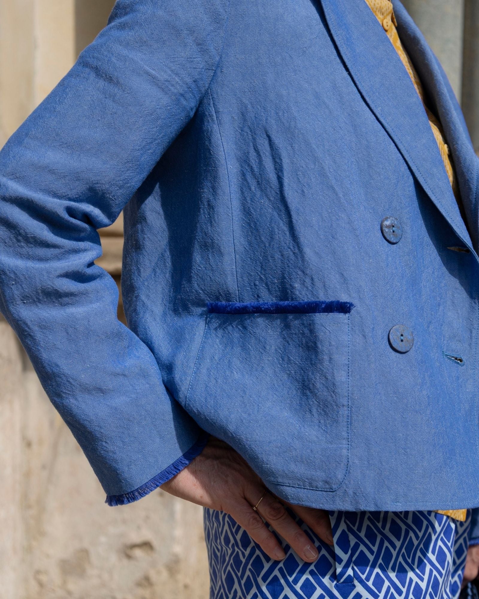 Giacchina Con Frangia