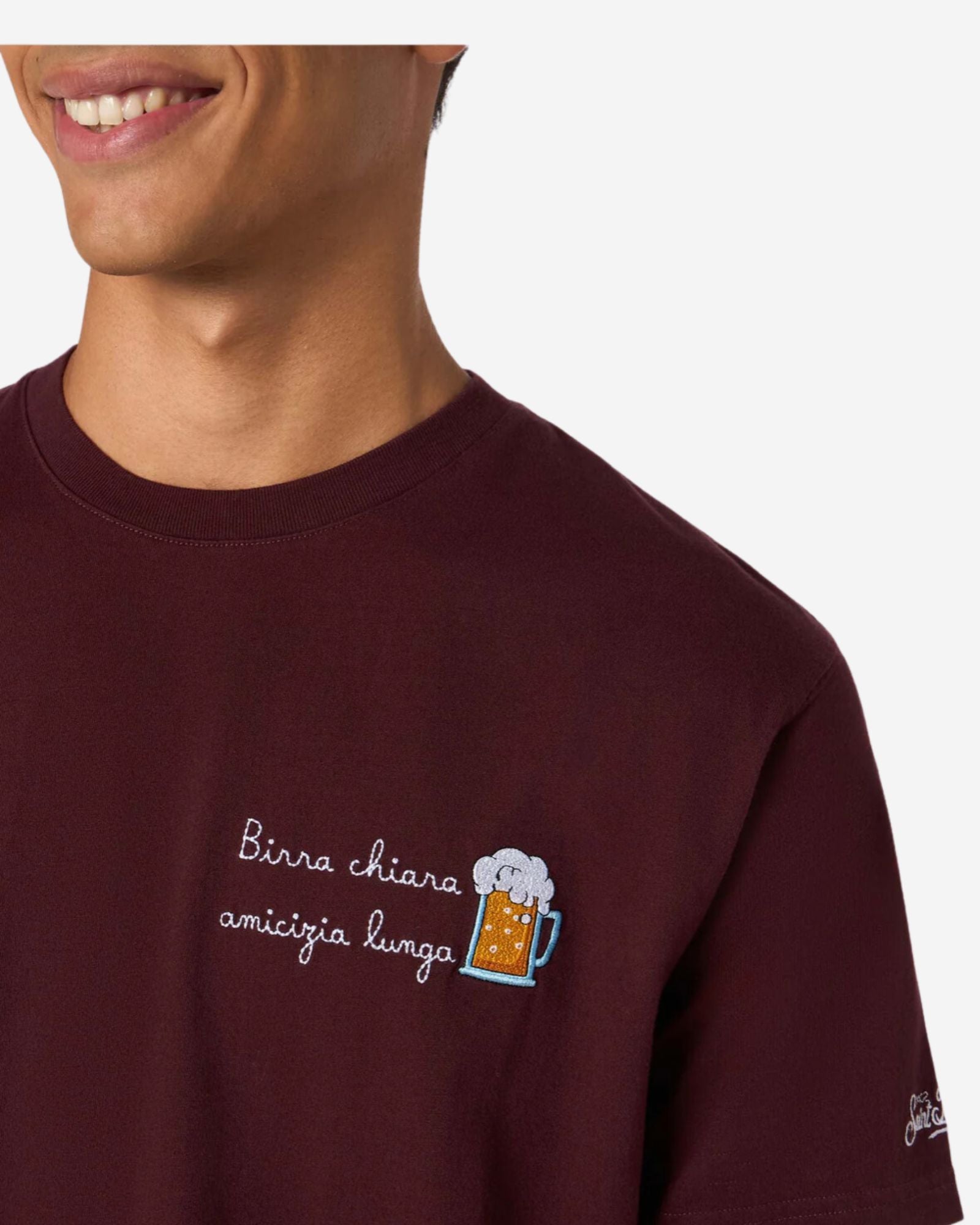 Classic St Barth T Shirt Birra Amicizia