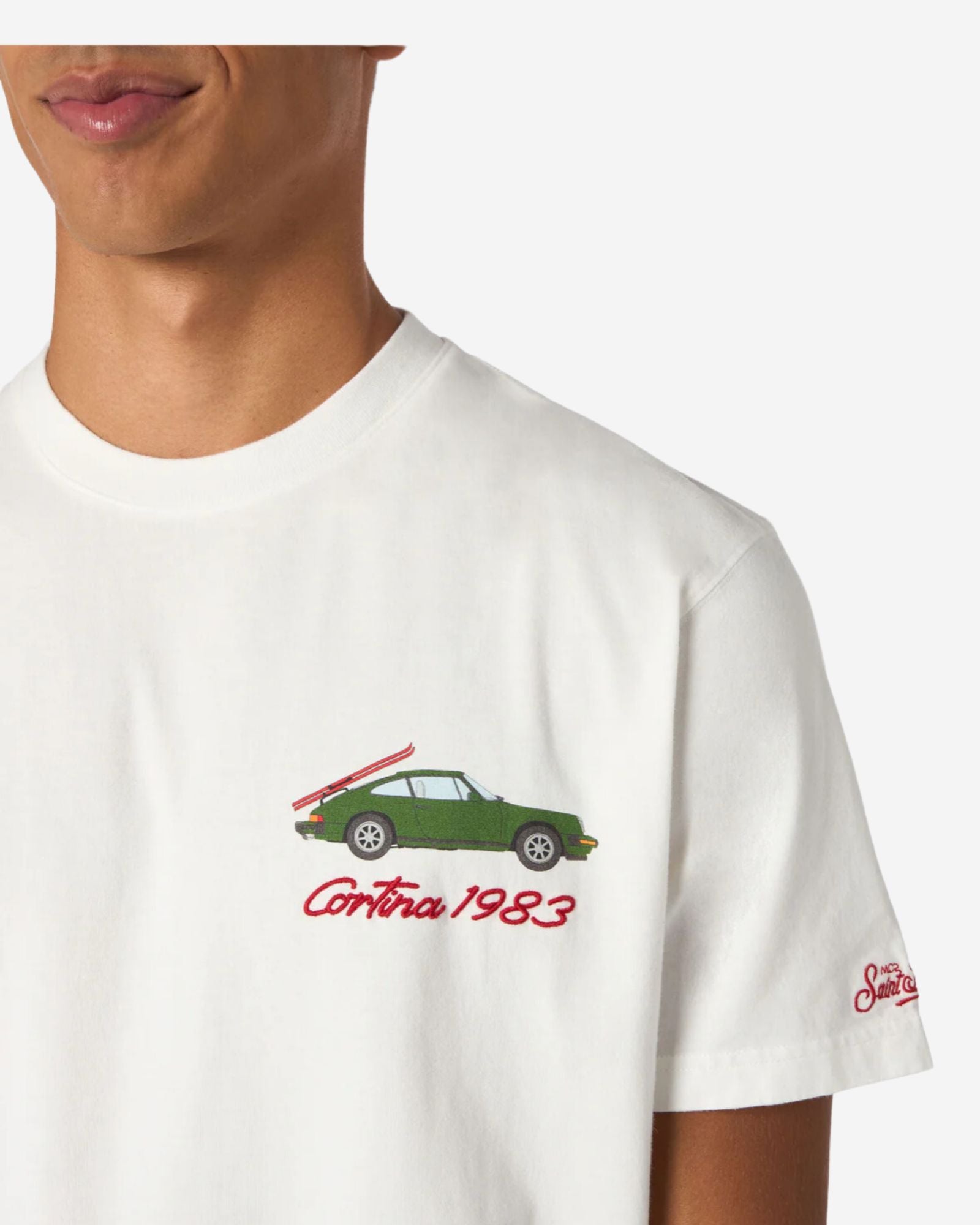 Classic St Barth T-Shirt Cortina Car Ski