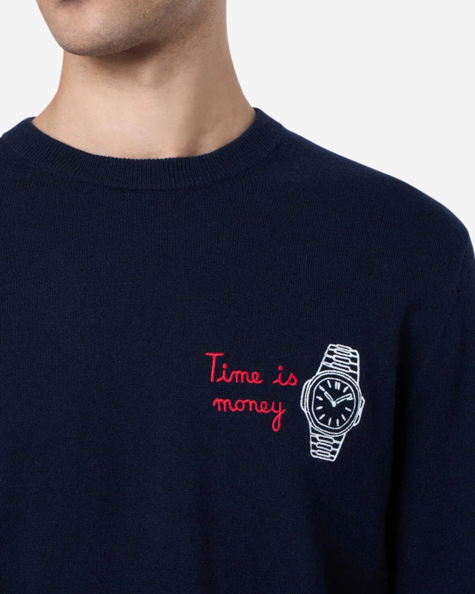 Crew Neck Sweather Invest Time