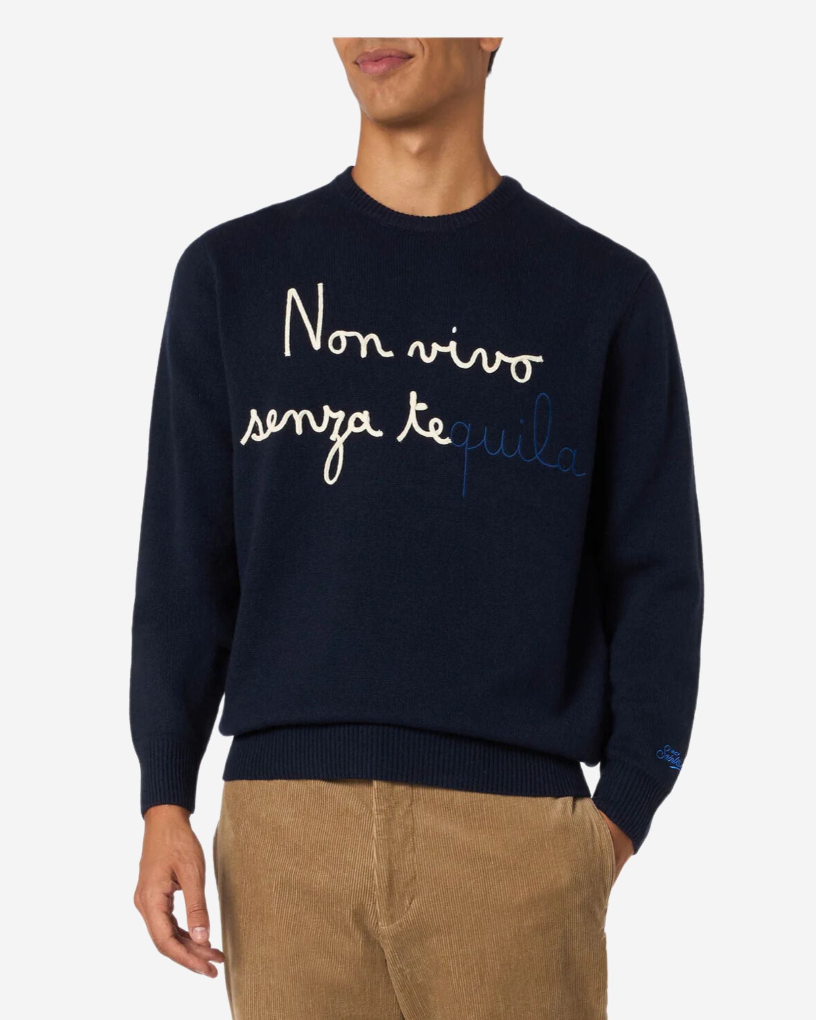 Round-Neck Sweater Senza Tequila