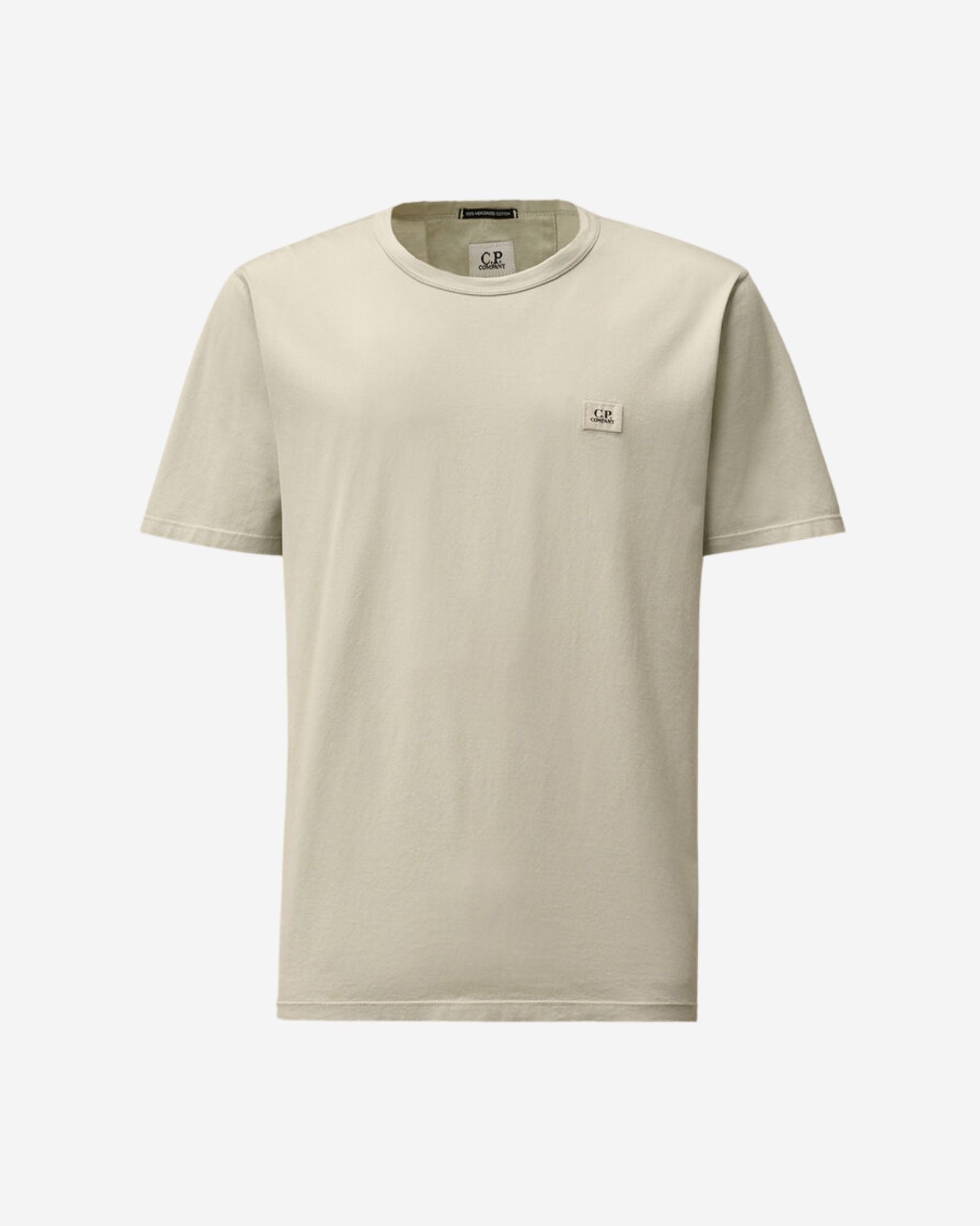 Mercerized Jersey Logo Patch T-Shirt