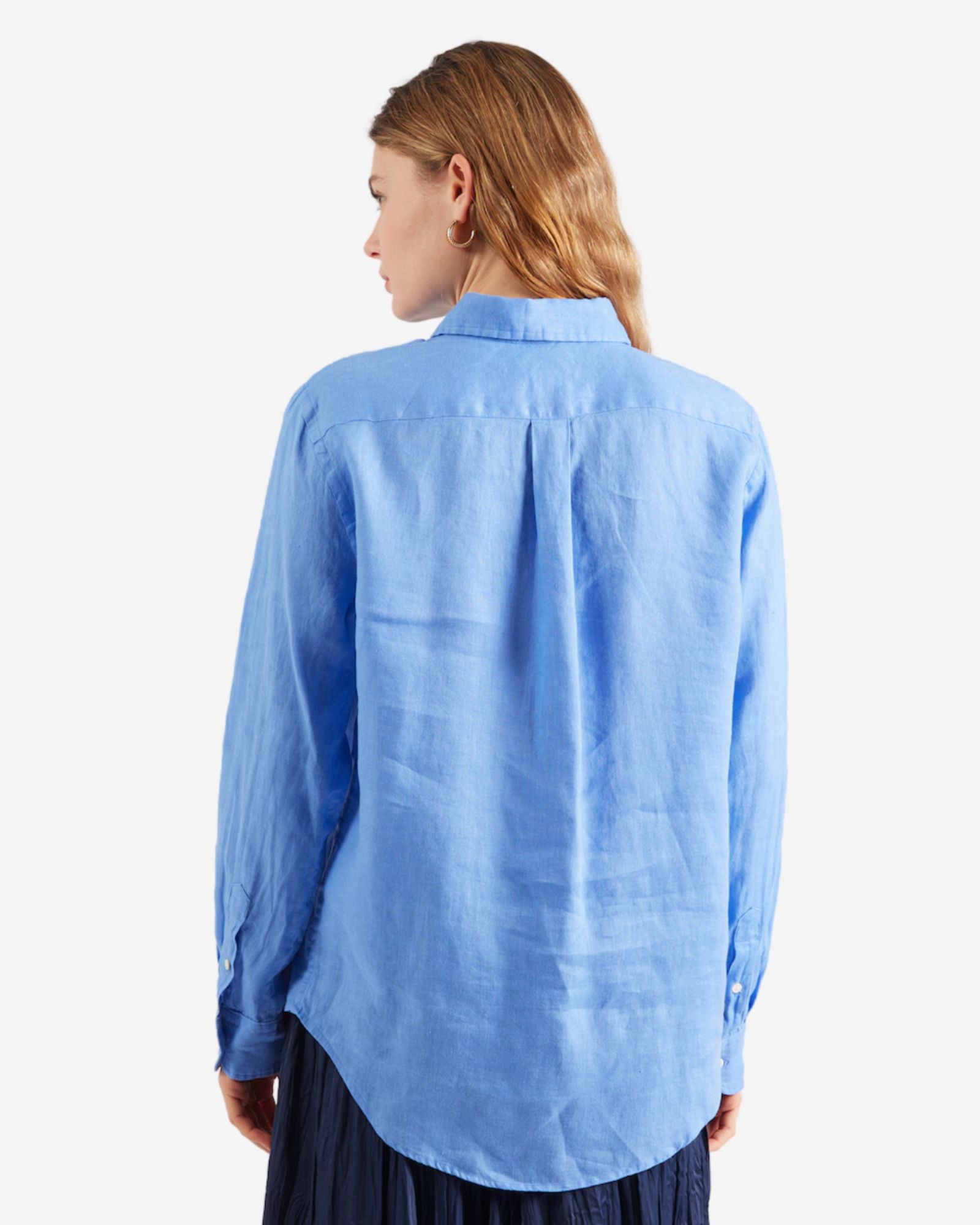 Long Sleeve Button Front Shirt