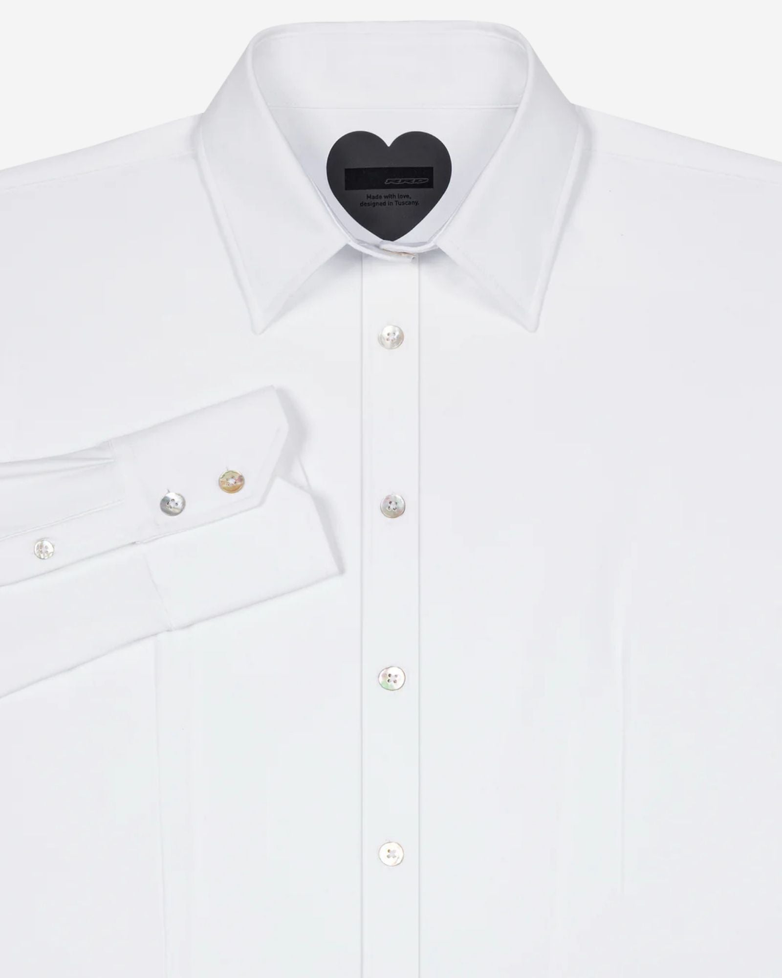 Oxford Jacquard Boyfriend Wom Shirt