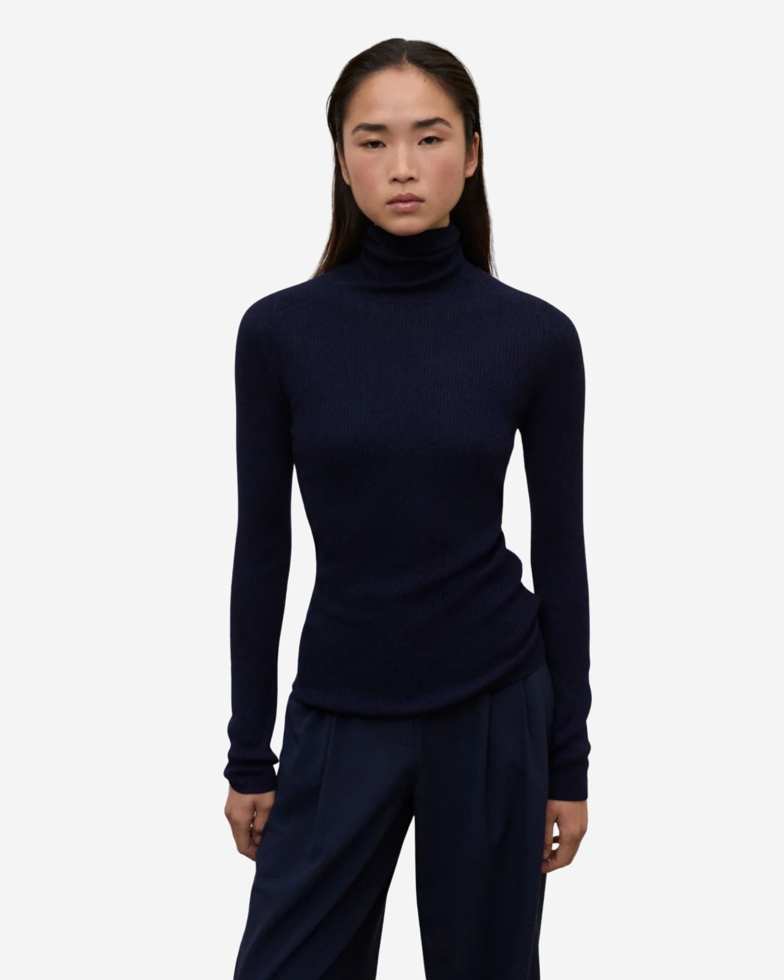 Lily High Collar Knit