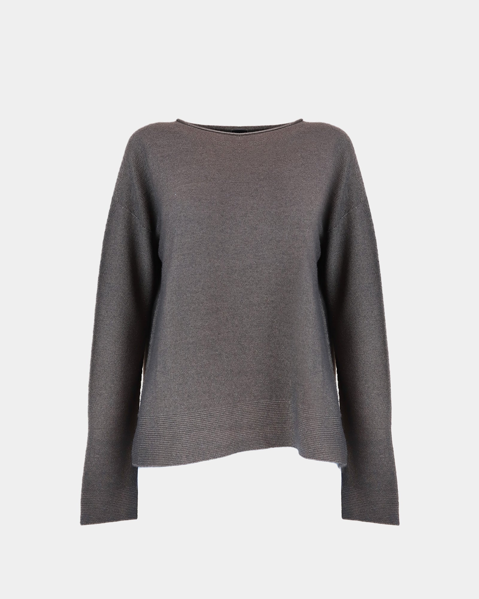 Maglia Boxy Punto Link + Spacchi