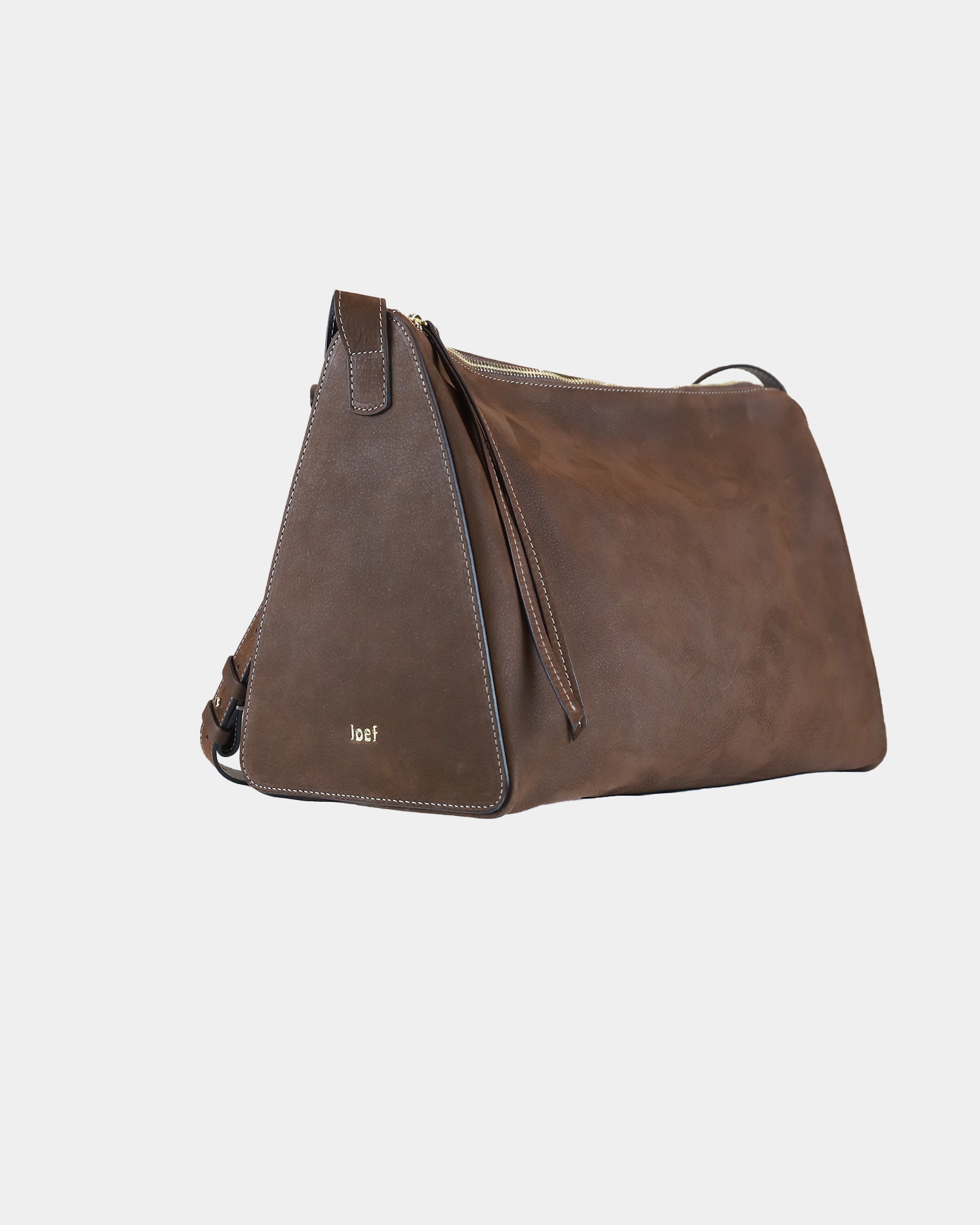 Borsa Tracolla Sacca Pelle Nabuck