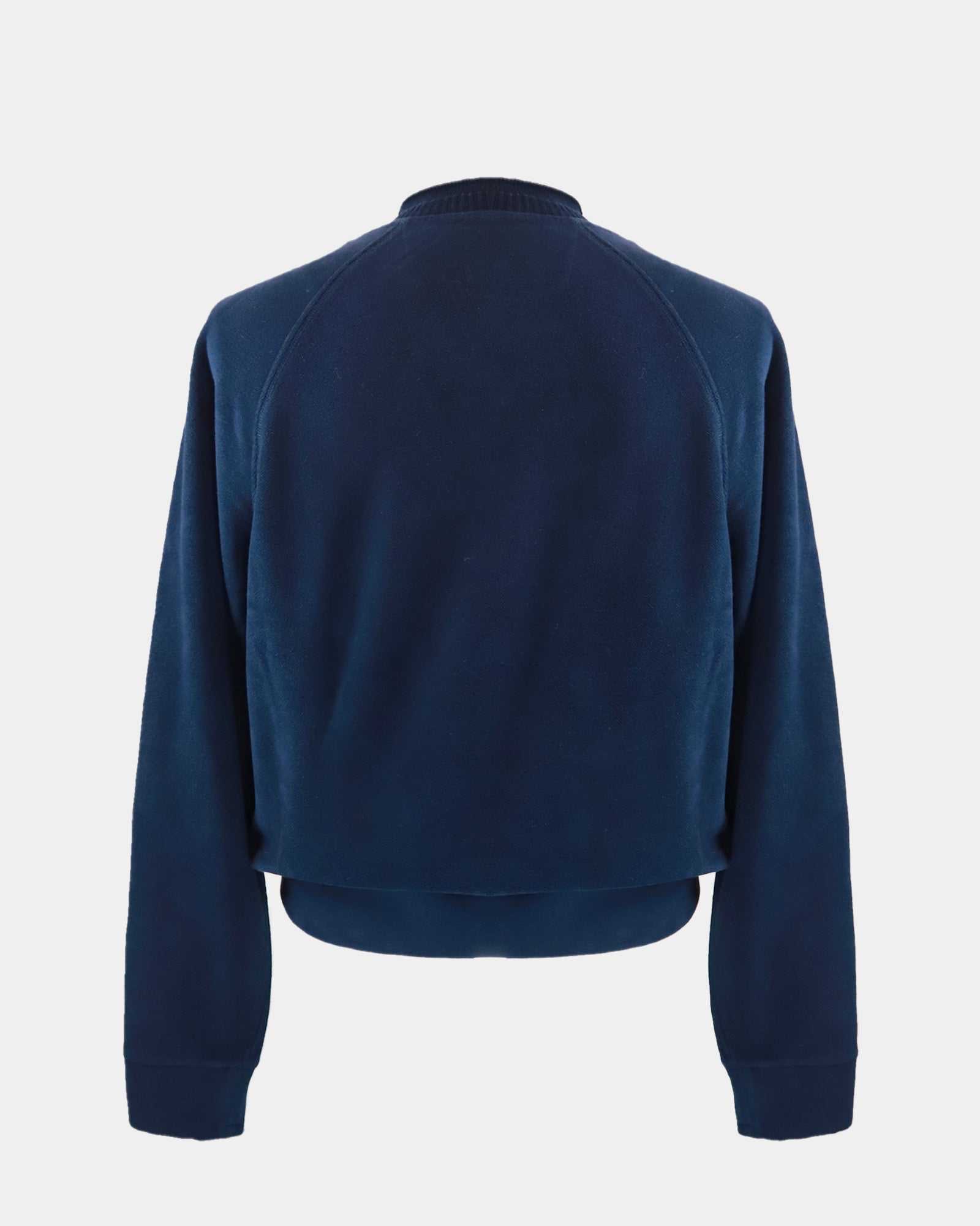 Sweatshirts Crew Neck In Brushed Emerized Diagonal Fleece